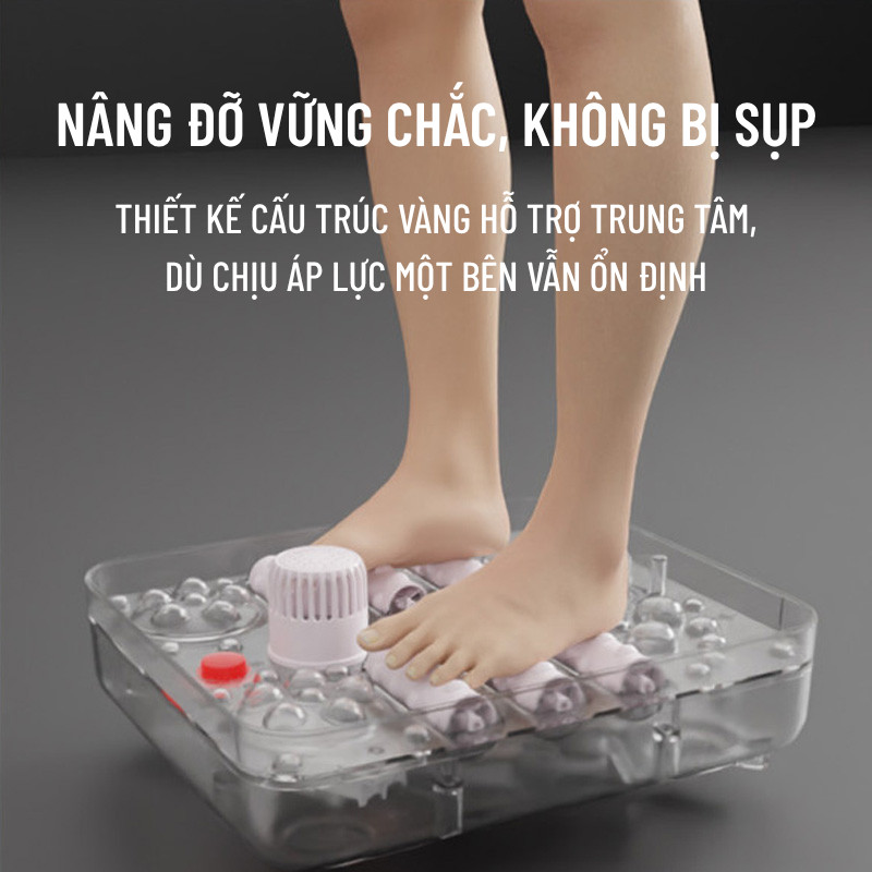 Bồn Ngâm Chân Massage Wisezen Gấp Gọn Bồn Ngâm Cao Cấp Tự Làm Nóng Nước Có Sục Khí Thư Giãn An Toàn Chống Giật