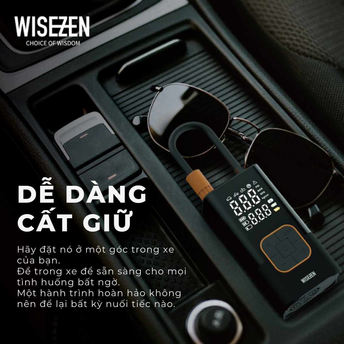 WiseZen Portable Electric Air Compressor AC01