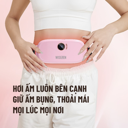 Máy Massage Bụng Kinh Wisezen Chườm Nóng Có Thể Nhanh Chóng Làm Nóng Giảm đau Bụng Kinh Cho Quà Sinh Nhật Cho Nữ