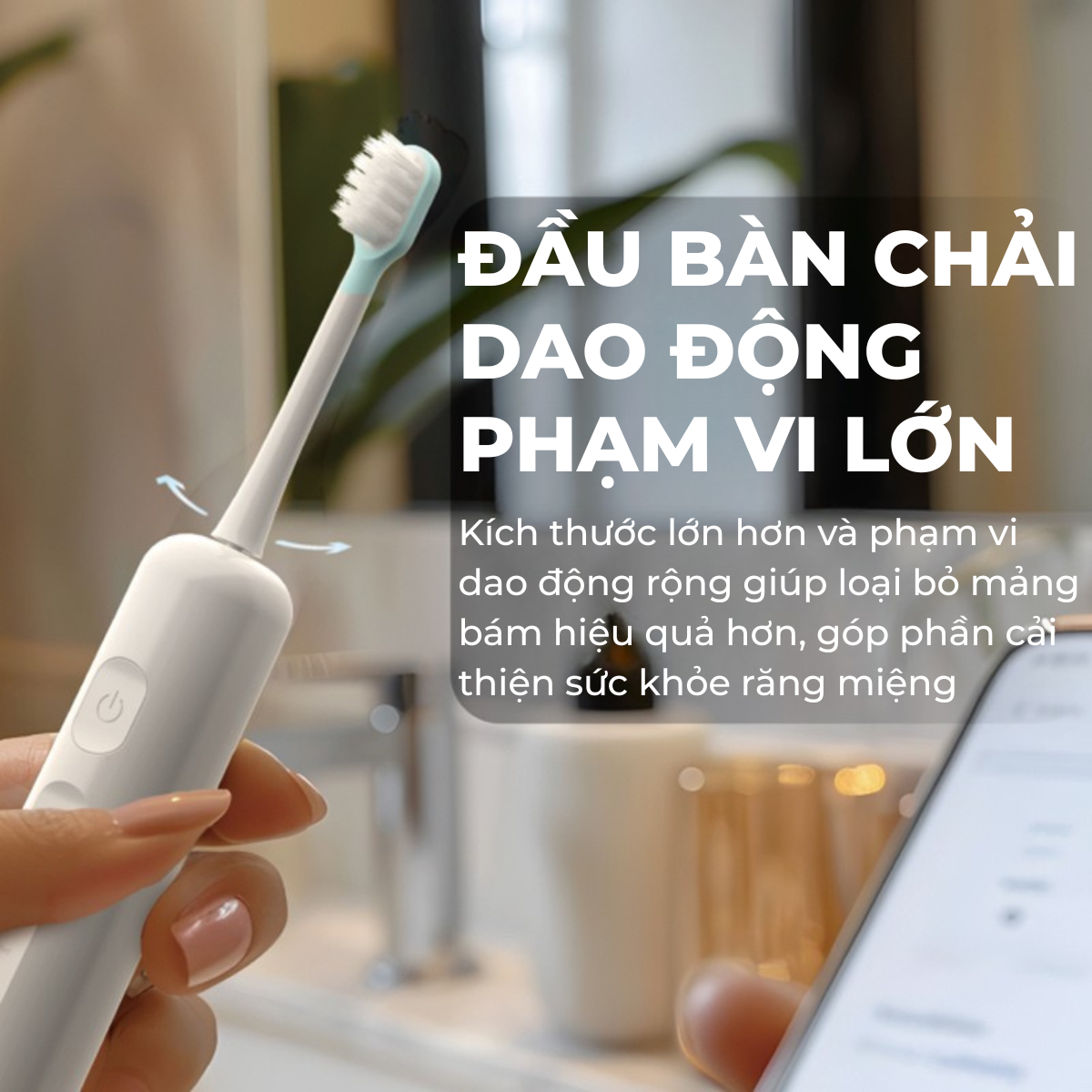 WiseZen Sonic Sweeping ELECTRIC TOOTHBRUSH TB01