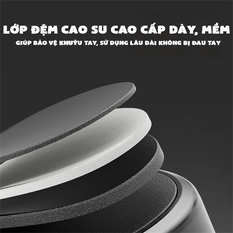 Con Lăn Tập Bụng Trợ Lực 4 Bánh Chống Đổ Có Đồng Hồ Dụng Cụ Plank Tại Nhà Thế Hệ Mới Wisezen