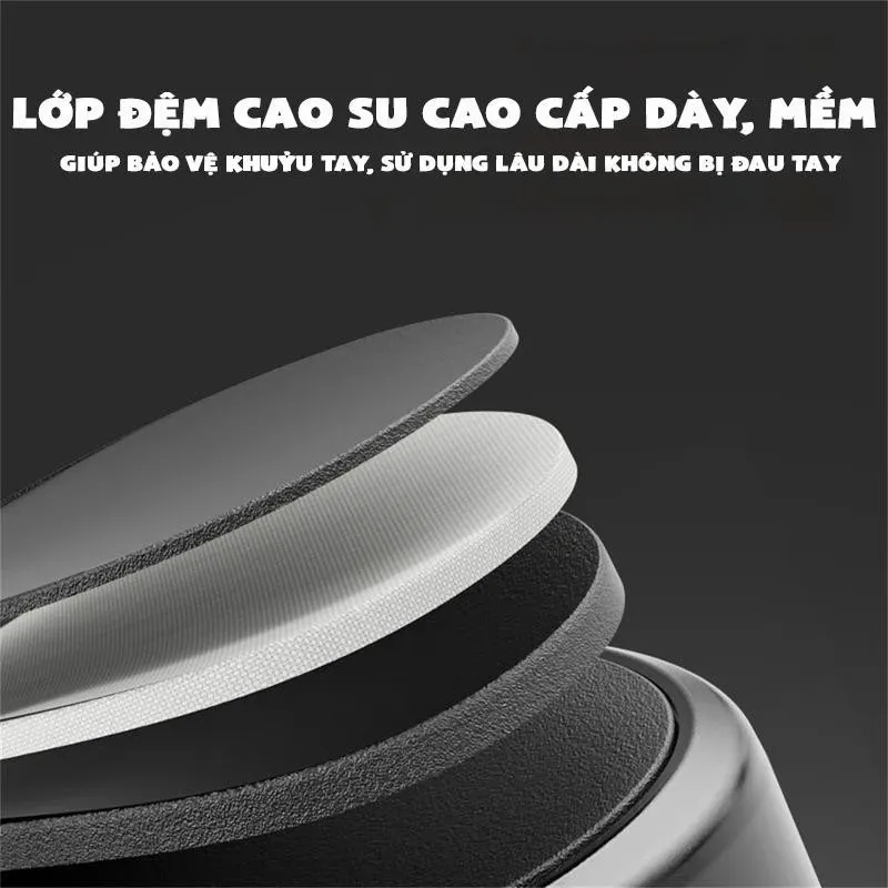 Con Lăn Tập Bụng Trợ Lực 4 Bánh Chống Đổ Có Đồng Hồ Dụng Cụ Plank Tại Nhà Thế Hệ Mới Wisezen