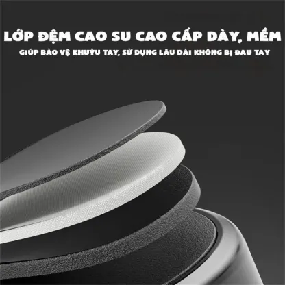 Con Lăn Tập Bụng Trợ Lực 4 Bánh Chống Đổ Có Đồng Hồ Dụng Cụ Plank Tại Nhà Thế Hệ Mới Wisezen