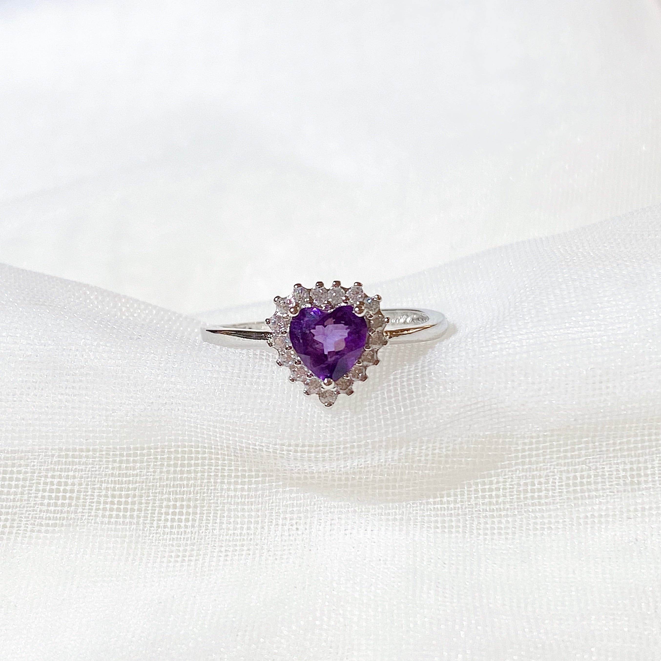 Heart Gems Rings