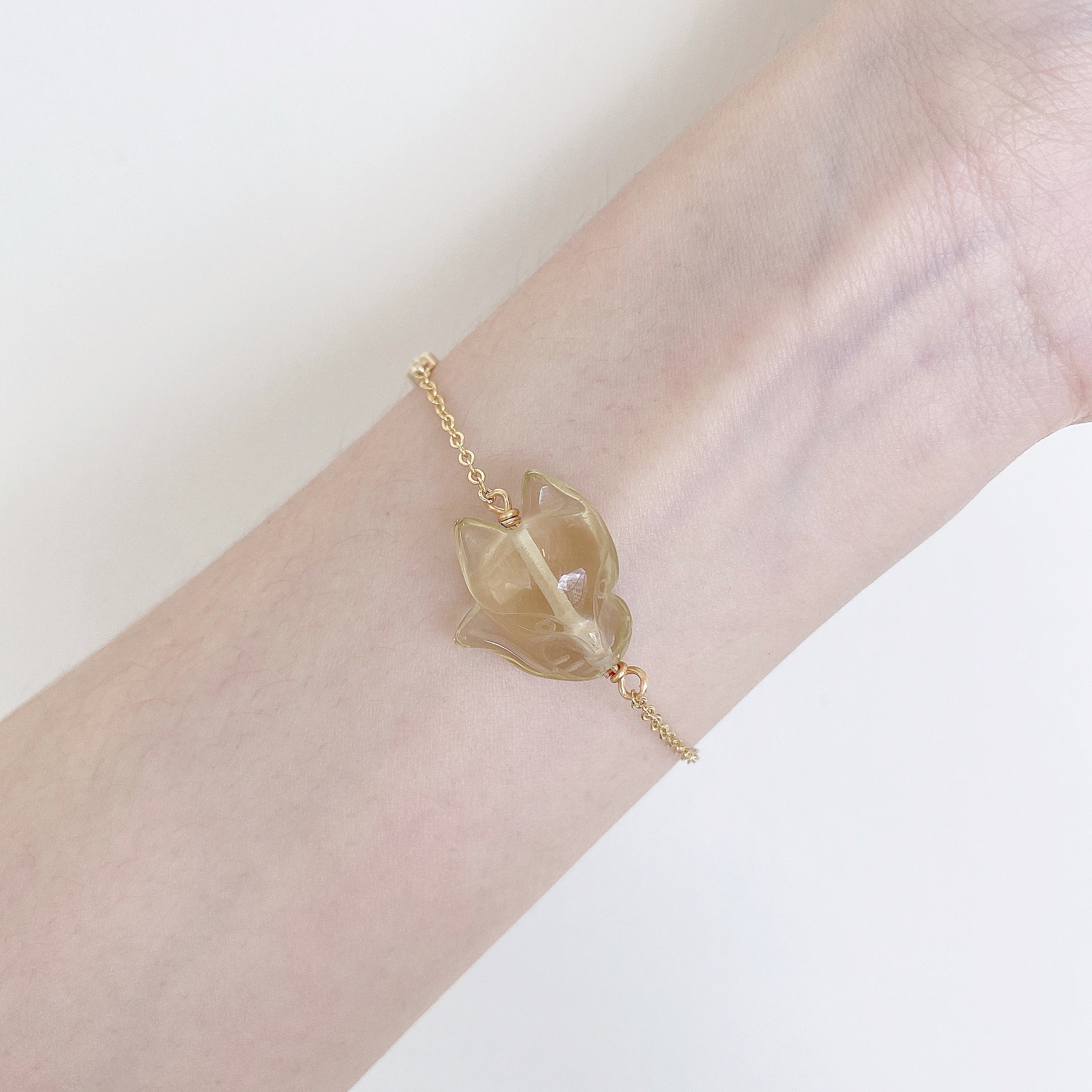 Yellow Citrine Fairy Fox
