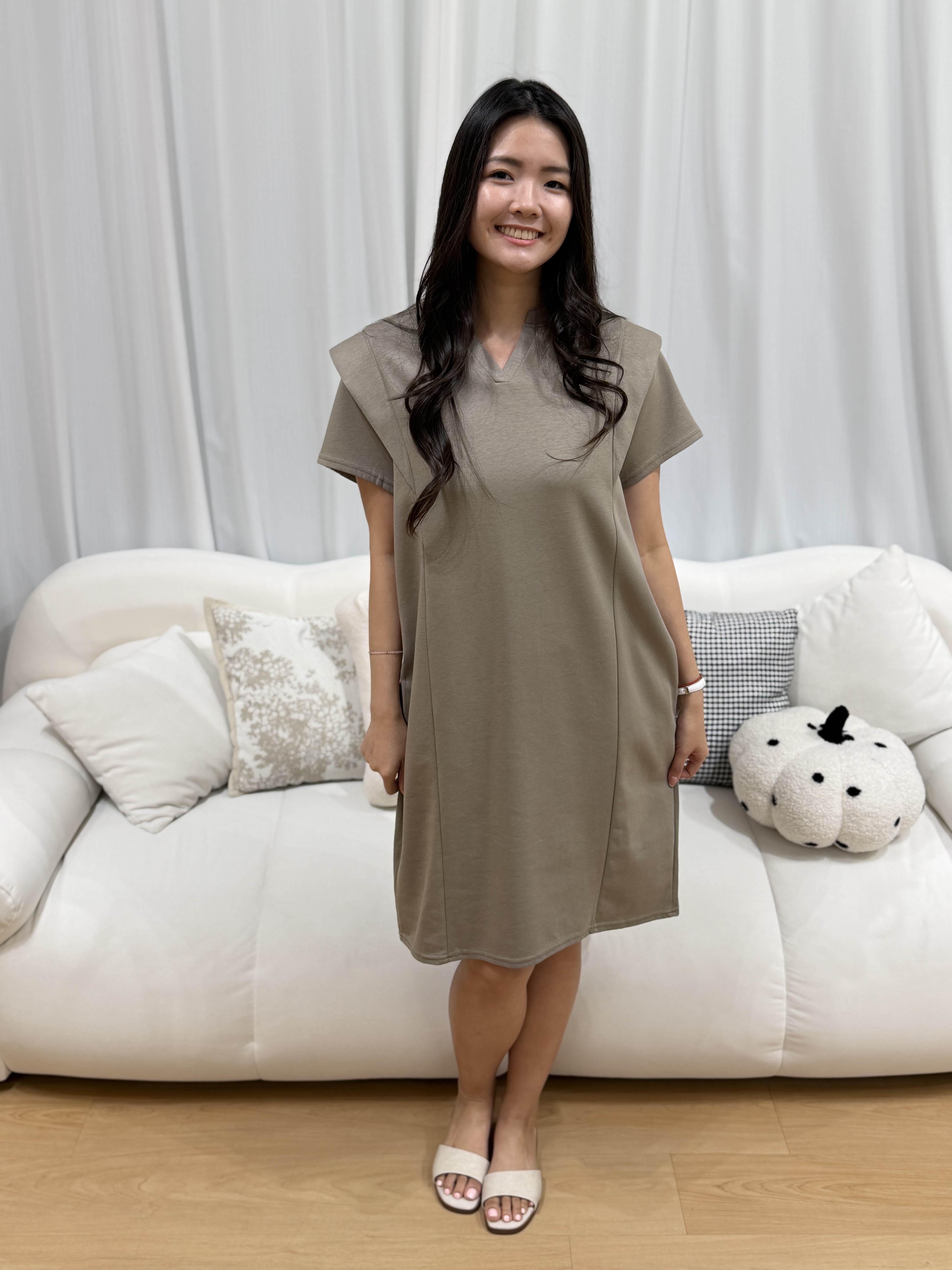 Mini Flying Sleeve Dress | Plus Size Dress