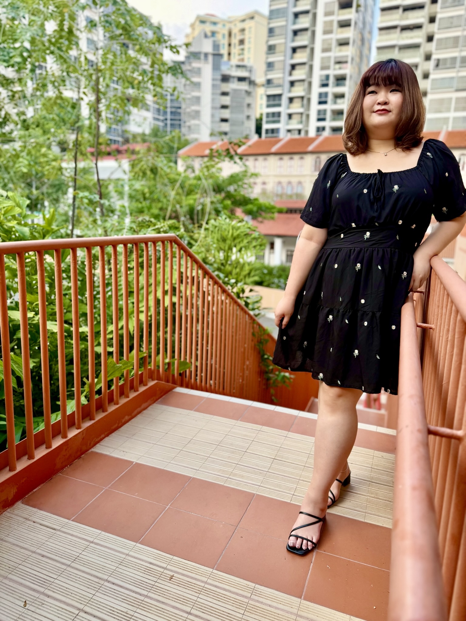 Love+ Evangeline 3D Floral Dress | Plus Size Dress