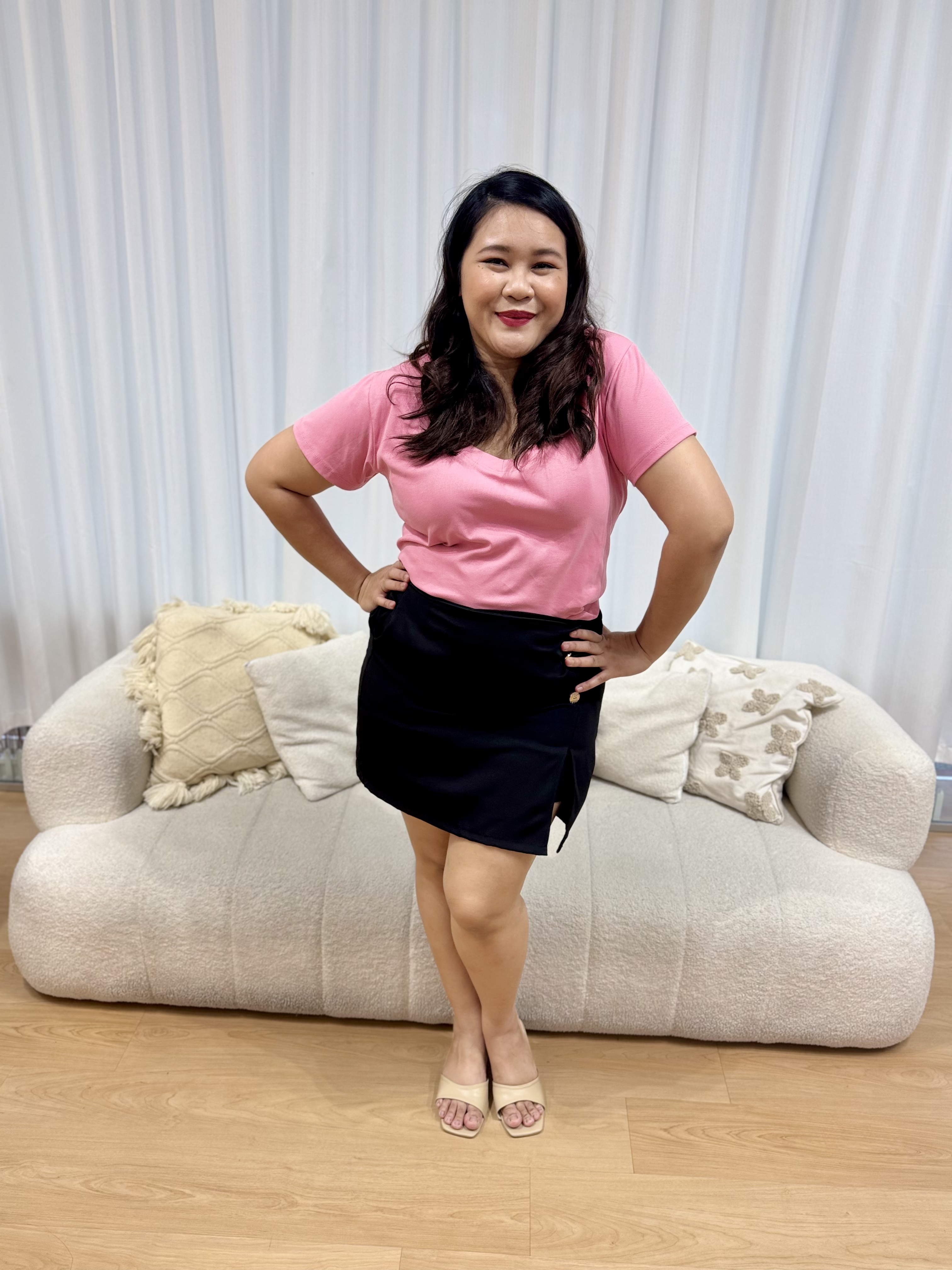 Goldy Button Skorts | Plus Size Skorts