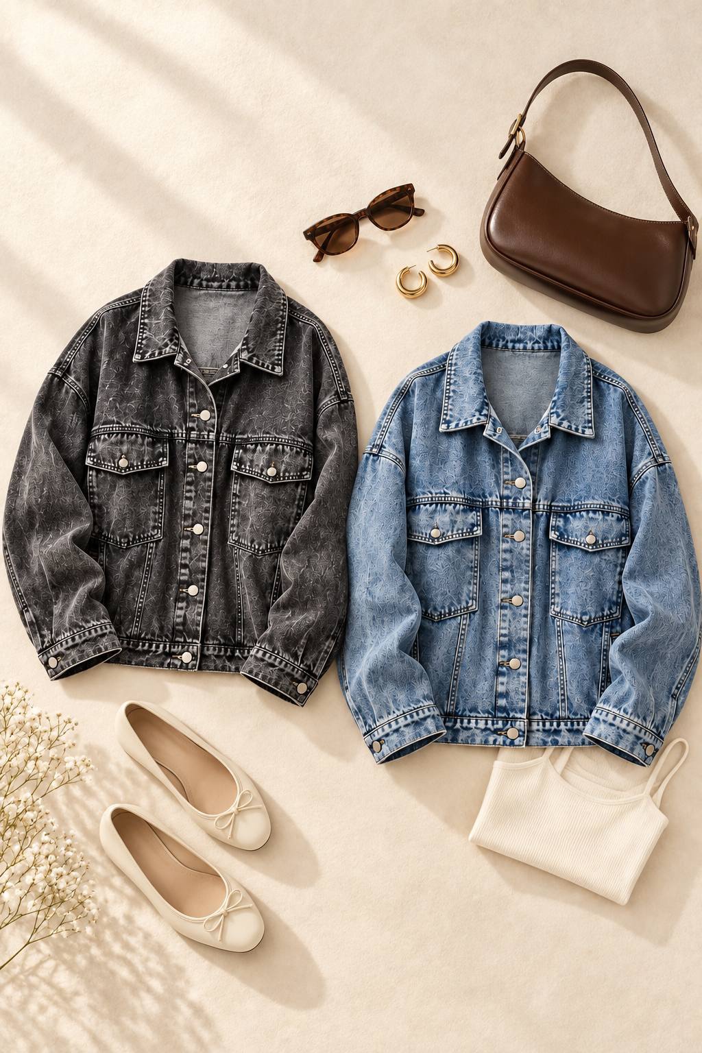 Love+ Boyfriend Washed Denim Jacket | Plus Size Jacket