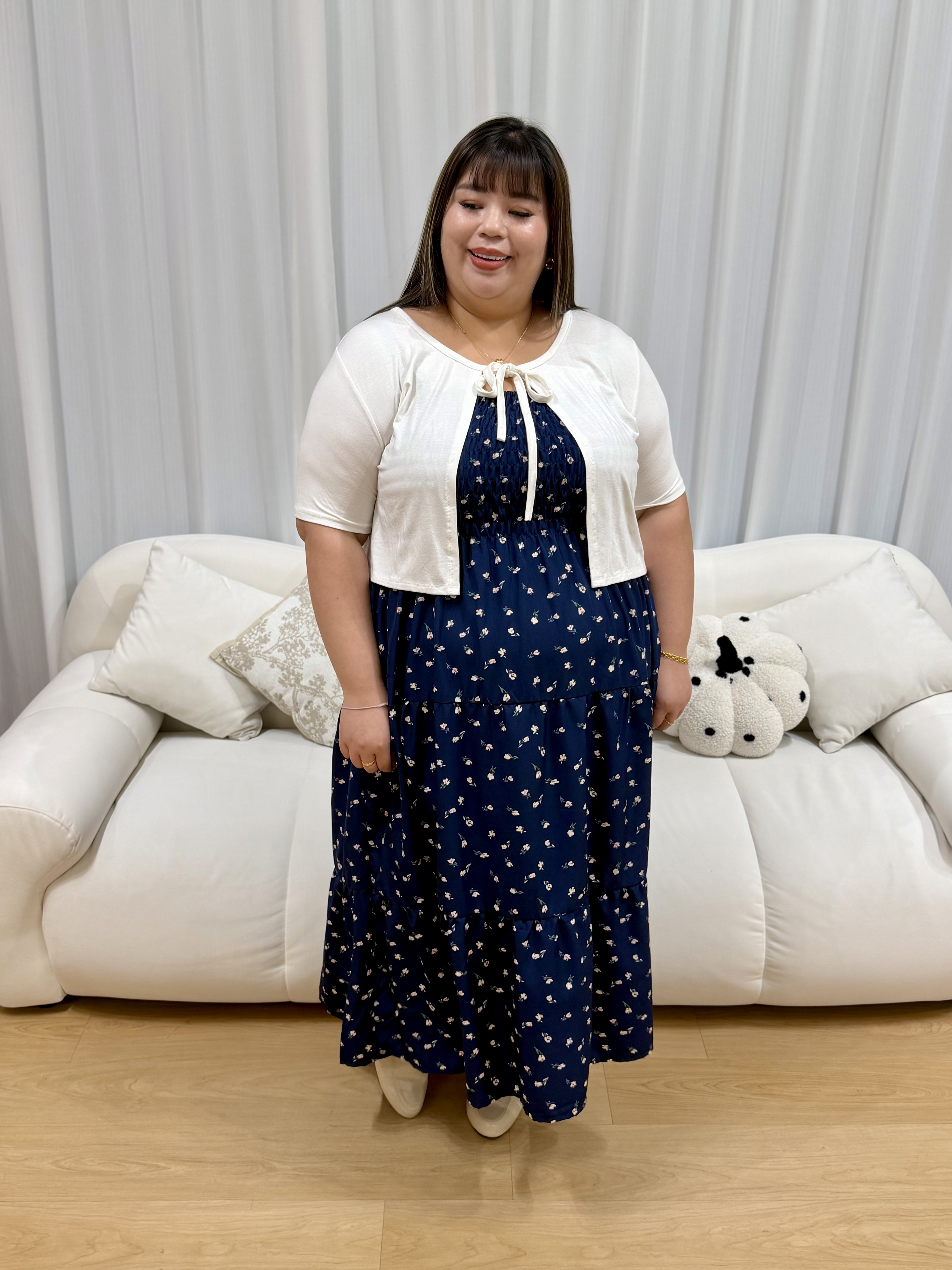 Love+ Chloe Baby Dust Floral Maxi Dress | Plus Size Dress