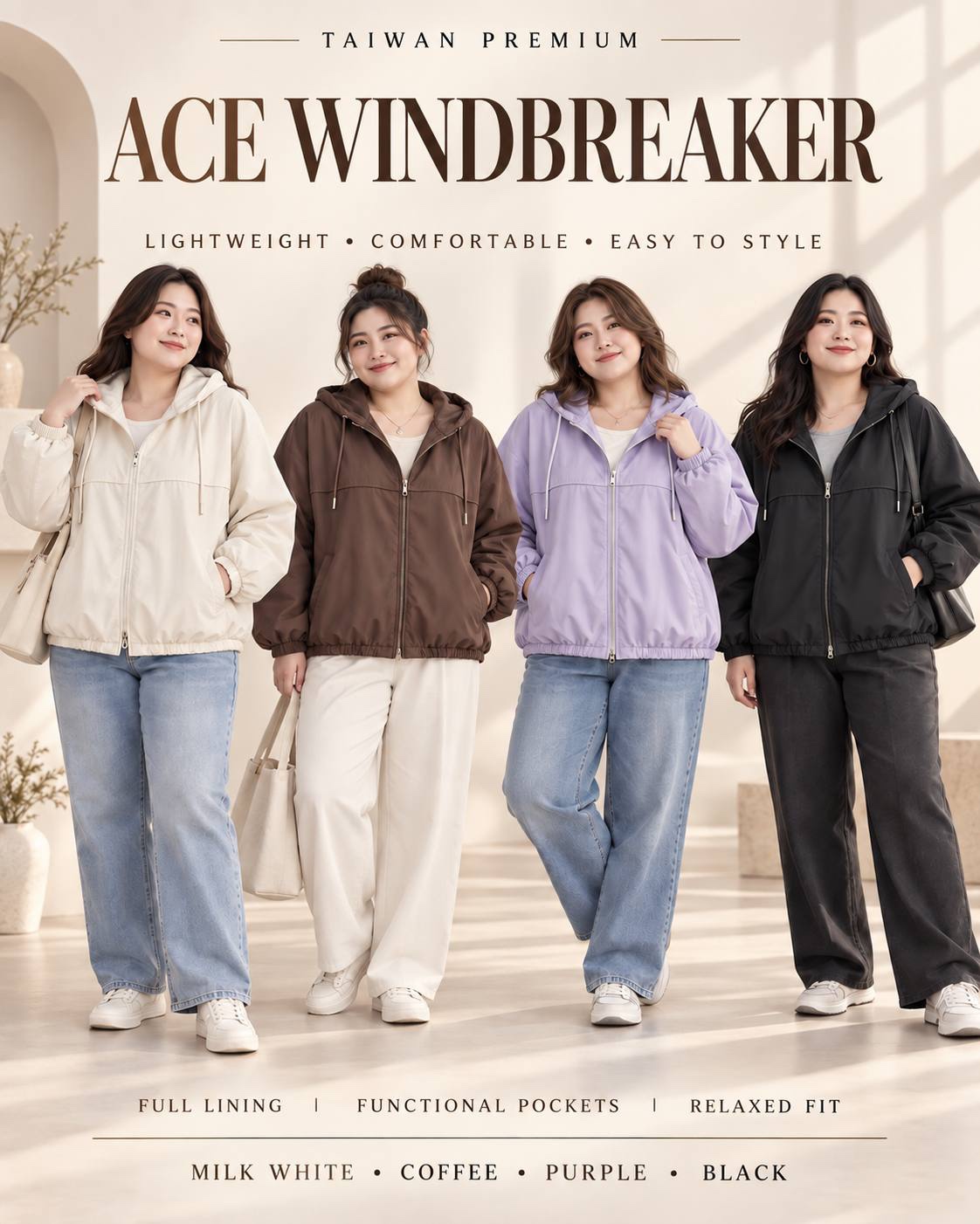 Love+ Ace Windbreaker
