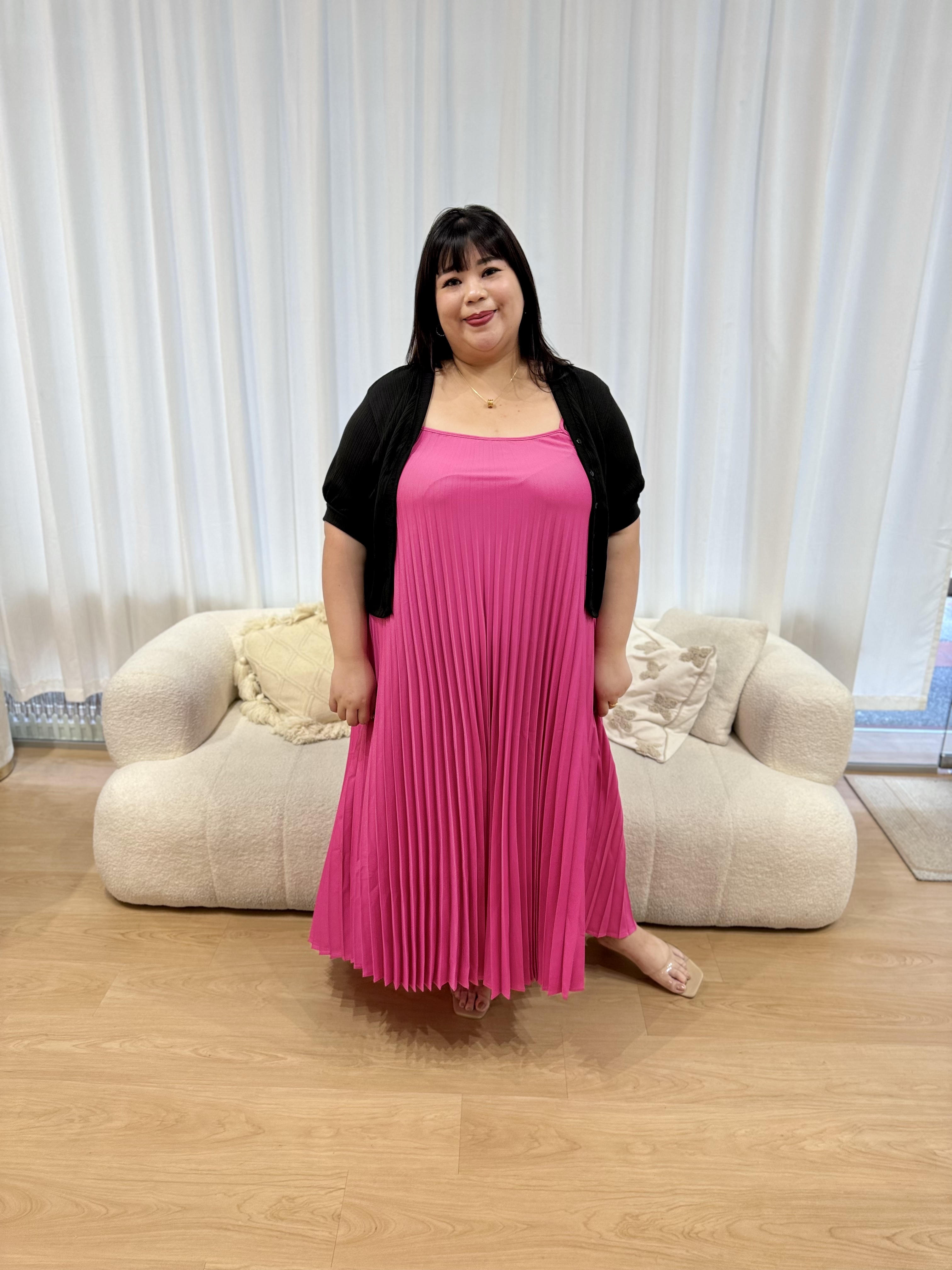 Jacinta Pleated Dress | Plus Size Dress
