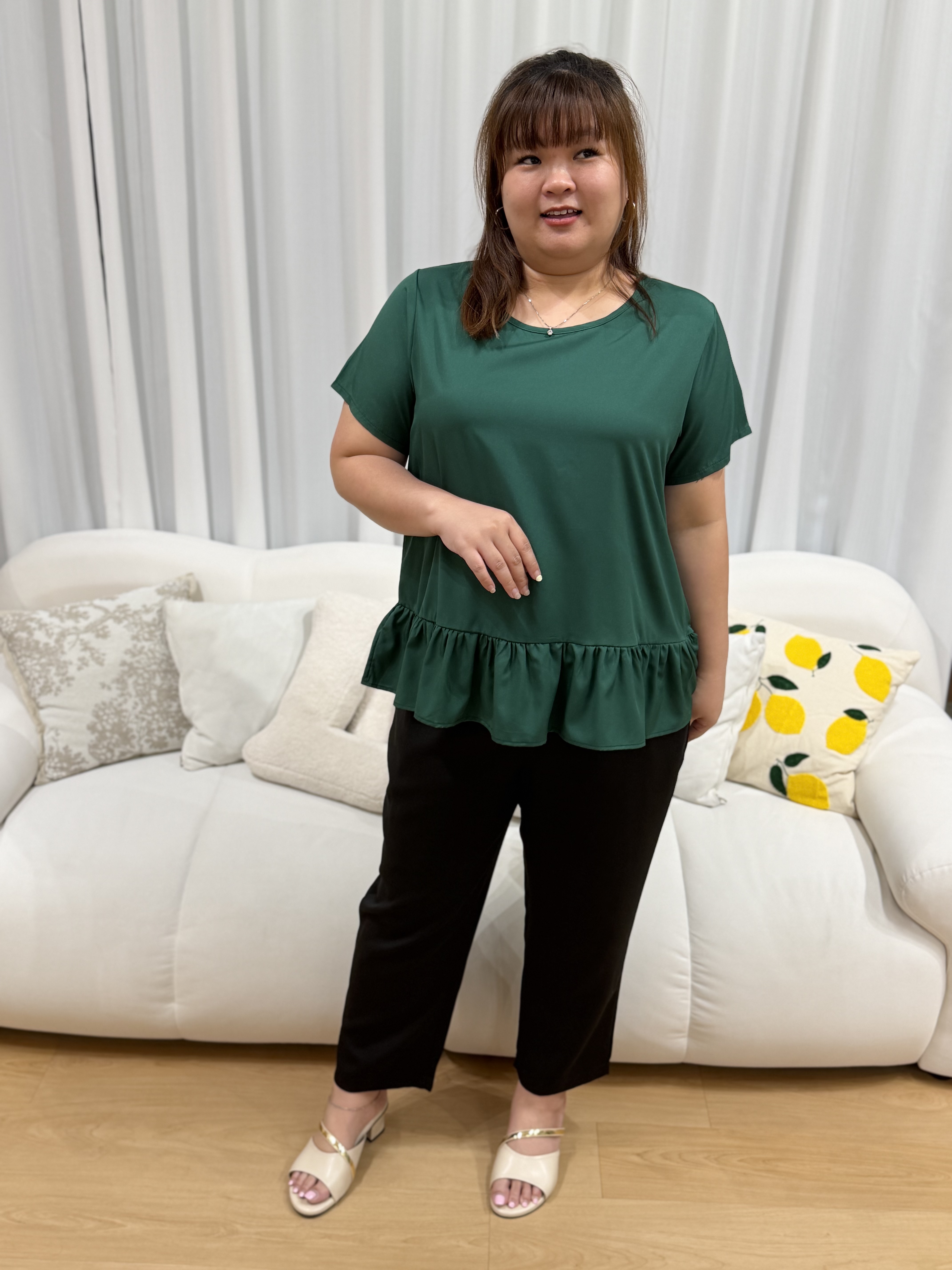 Love+ Lola Peplum Top | Plus Size Top