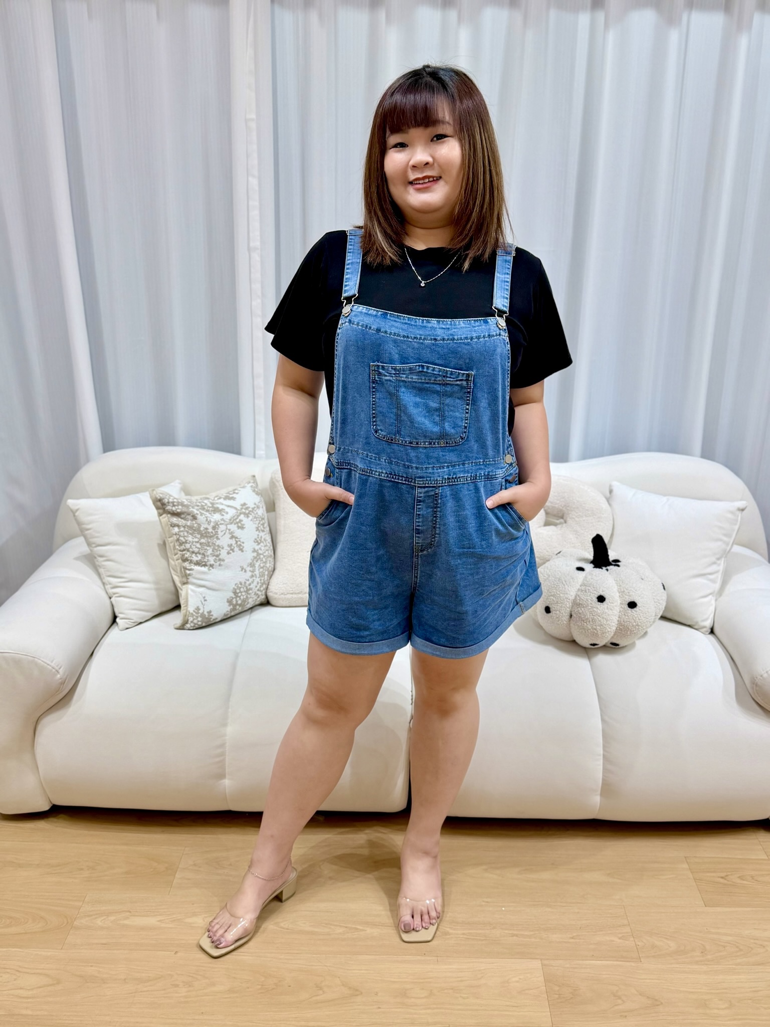 Love+ Soft TW Denim Dungaree