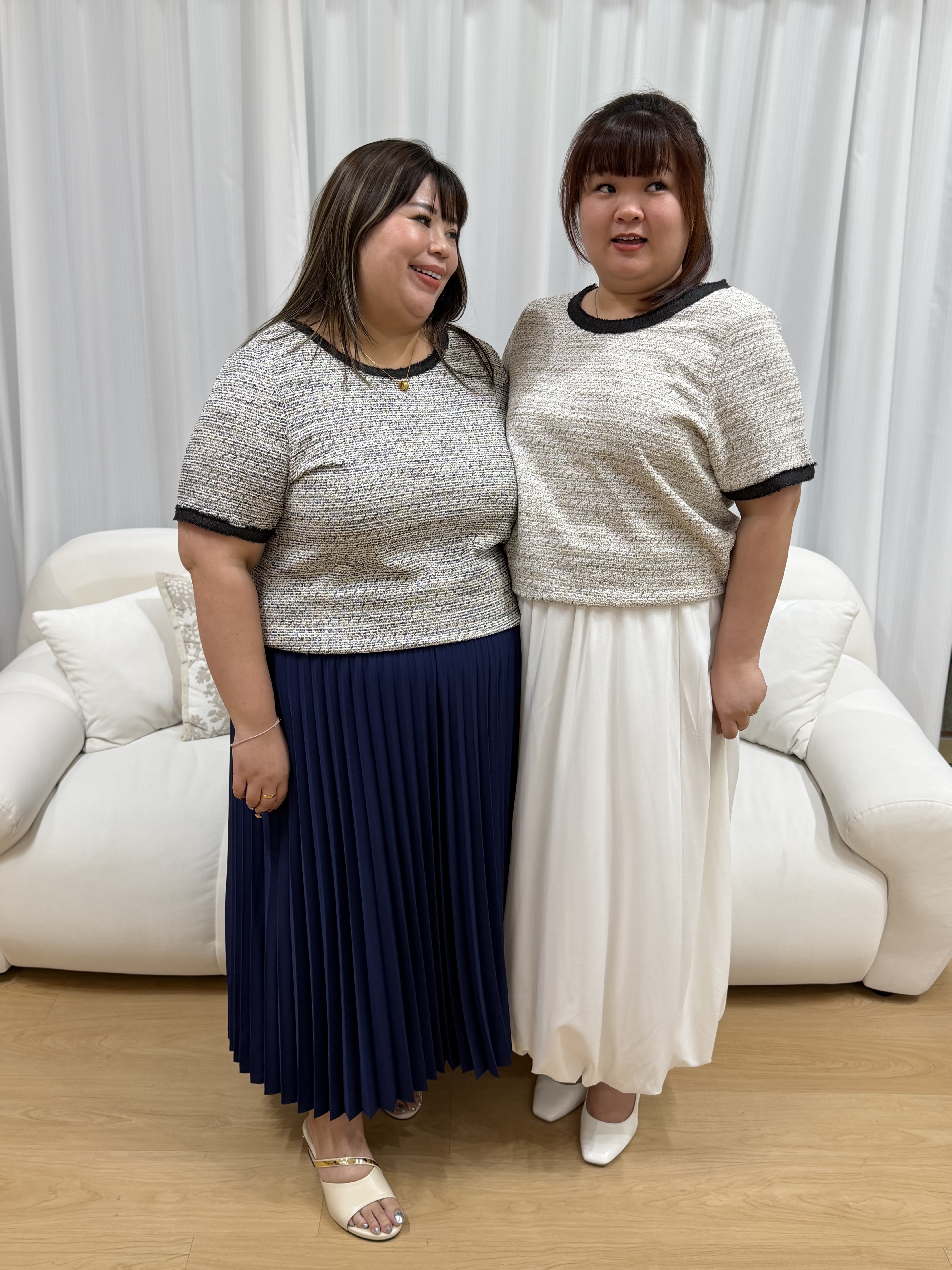 Pixie Black Tweet Top | Plus Size Top