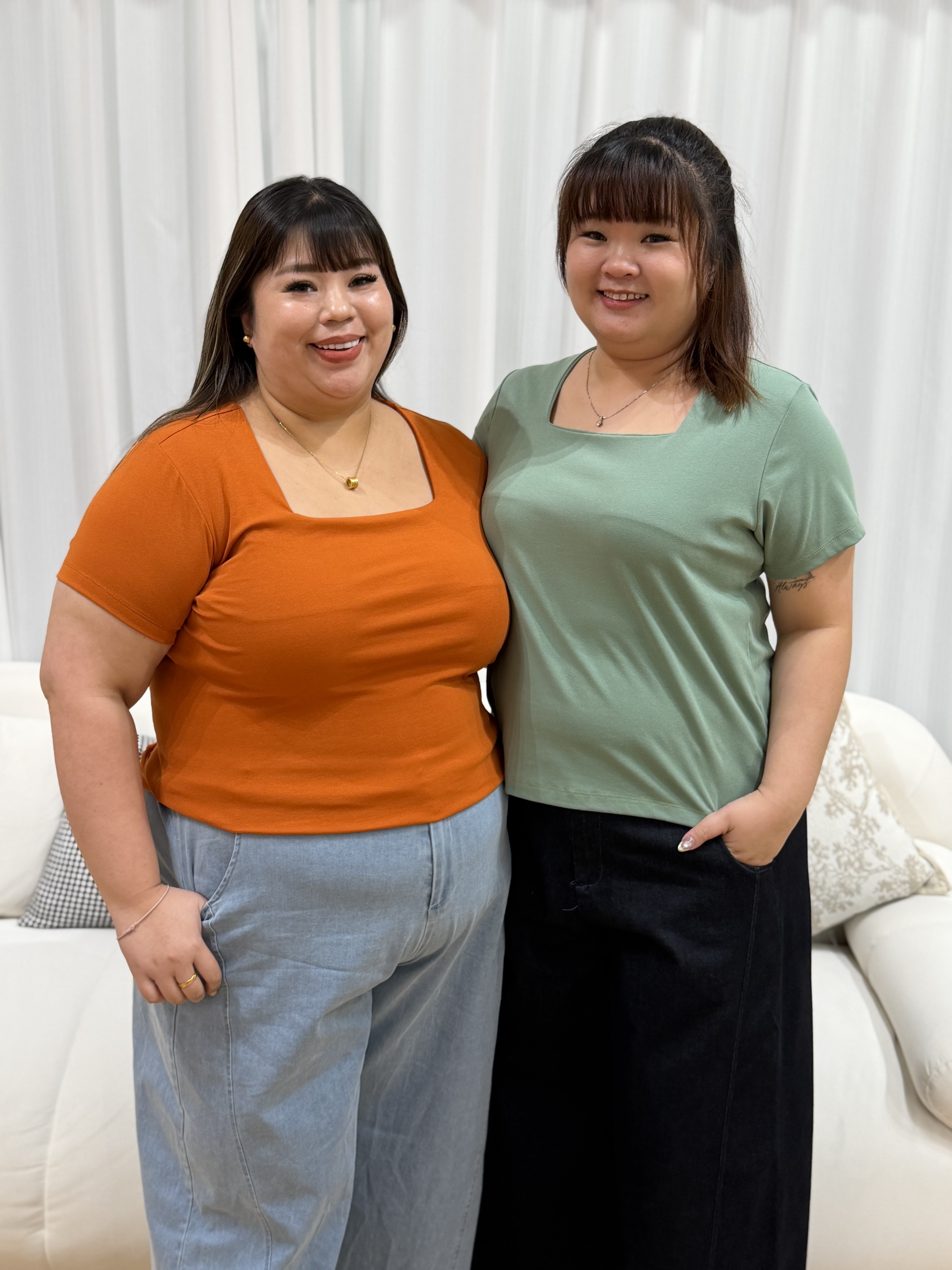 Love+ Kyra Premium Cotton Boxy Top | Plus Size Top