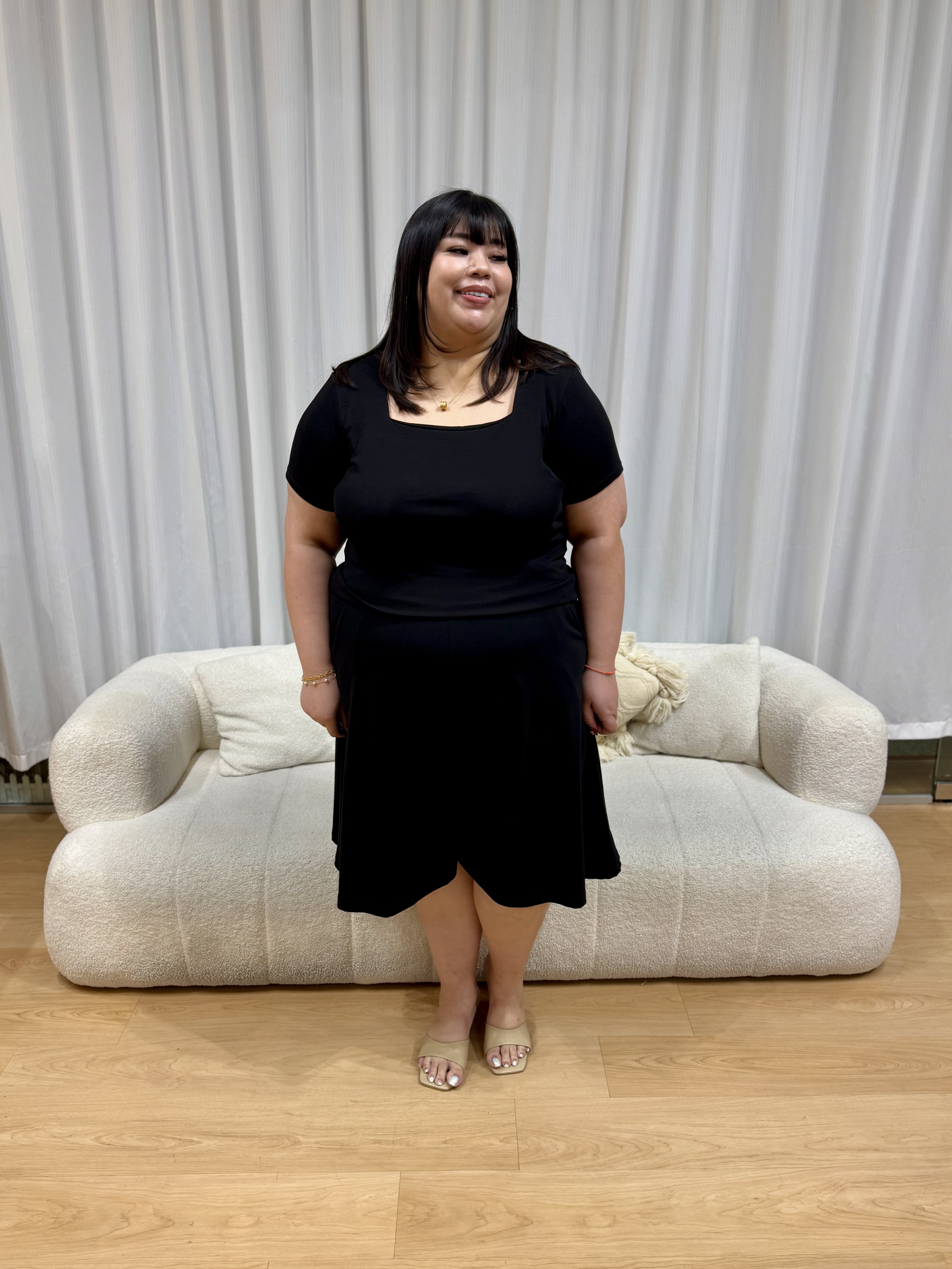 Miya Cotton Culottes |Plus Size Shorts