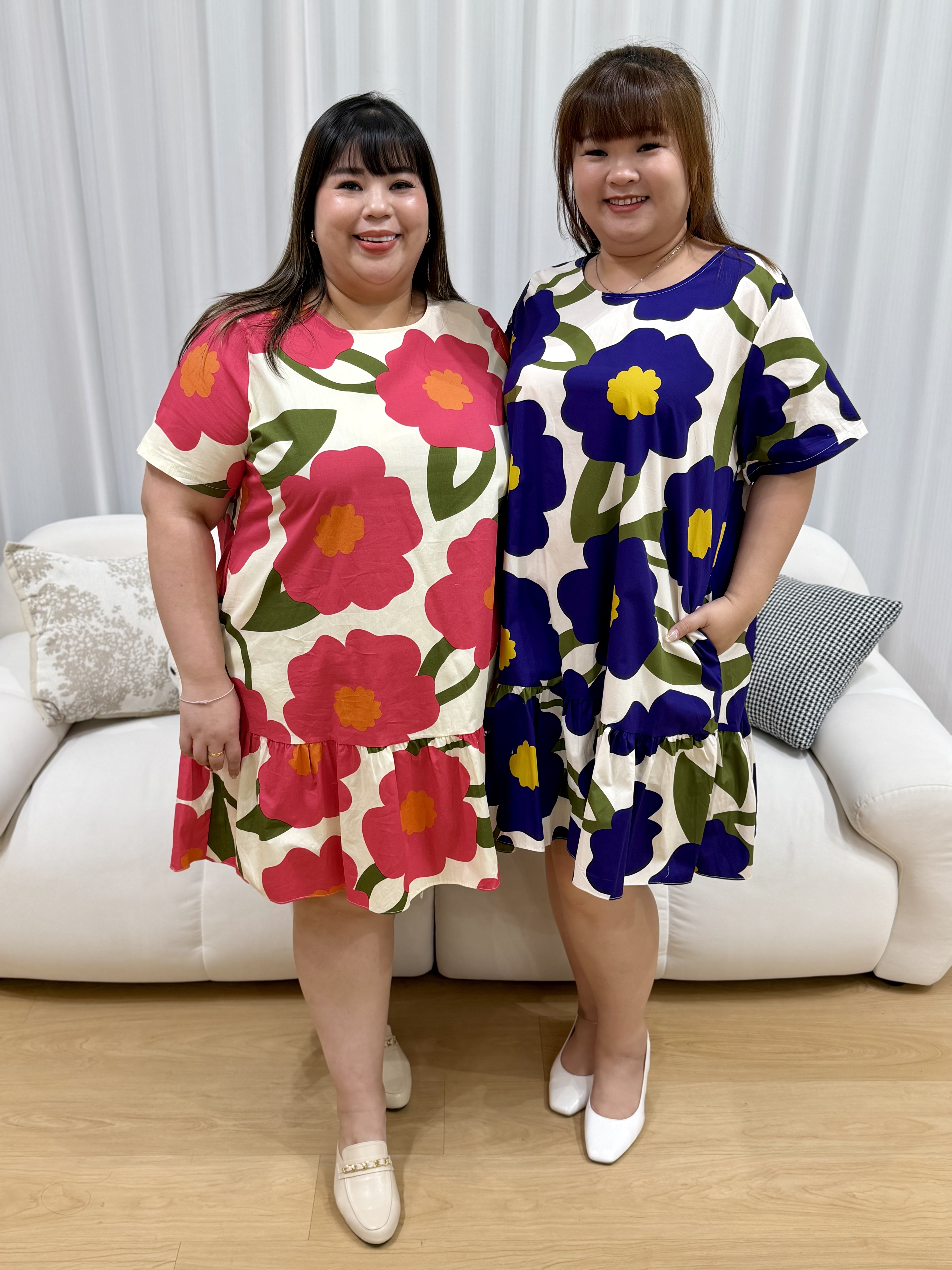 Tansy Linen Peplum Dress | Plus Size Dress