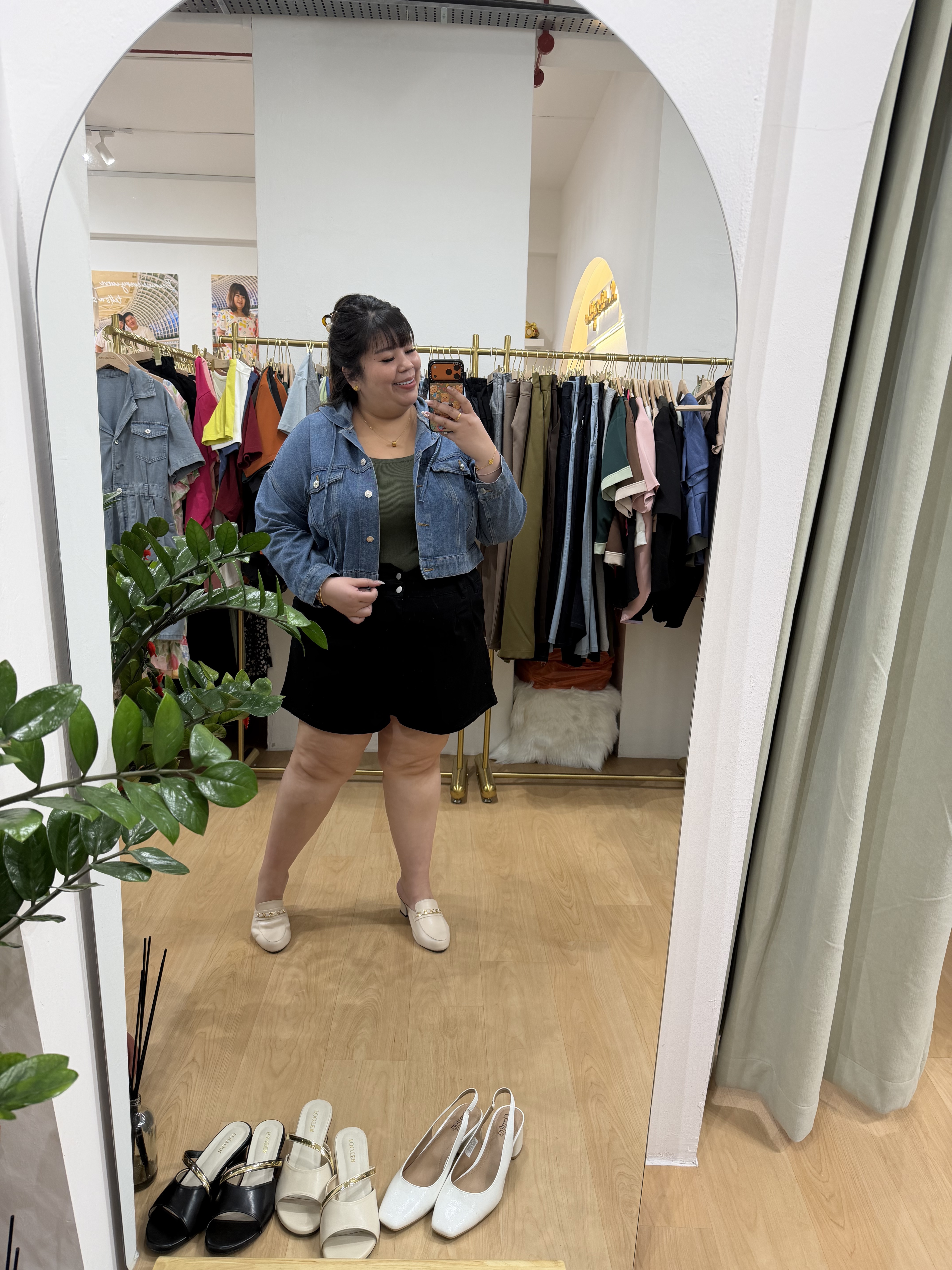 Love+ Denim Crop Jacket  #20743 | Plus Size Denim Jacket