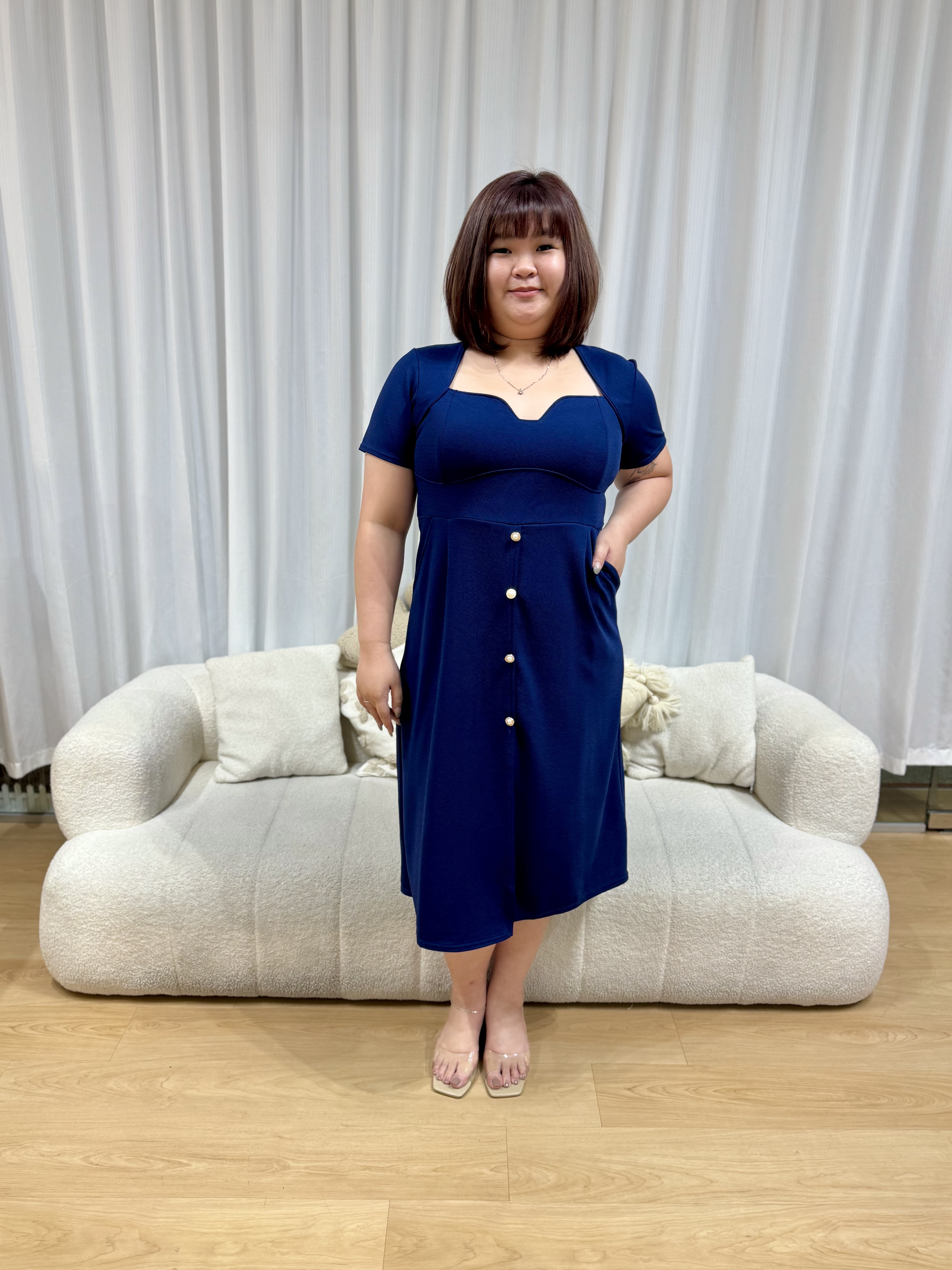 Gigi Textured Dinner Dress | Plus Size Dress