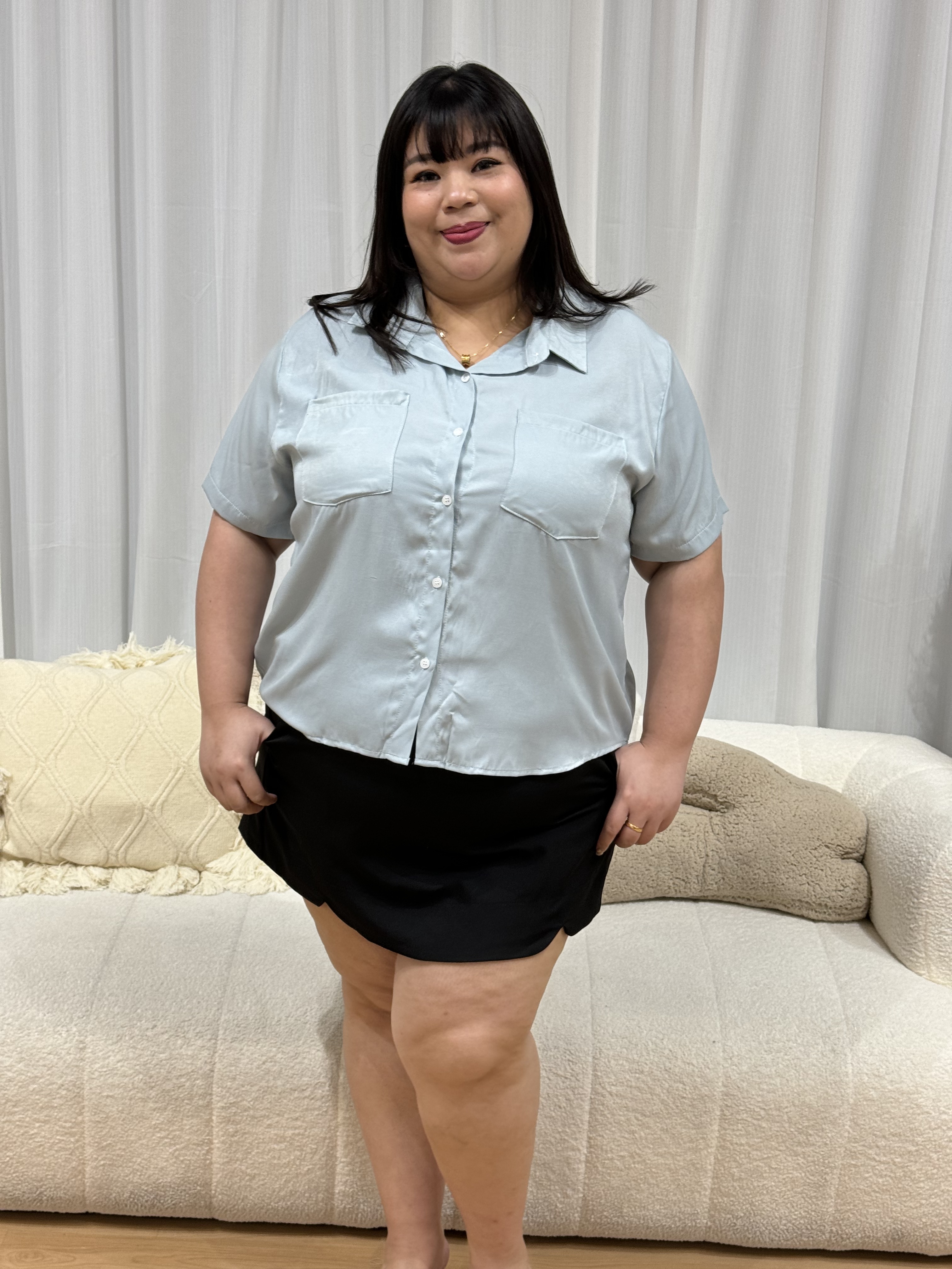 Heather Soft Blouse | Plus Size Blouse