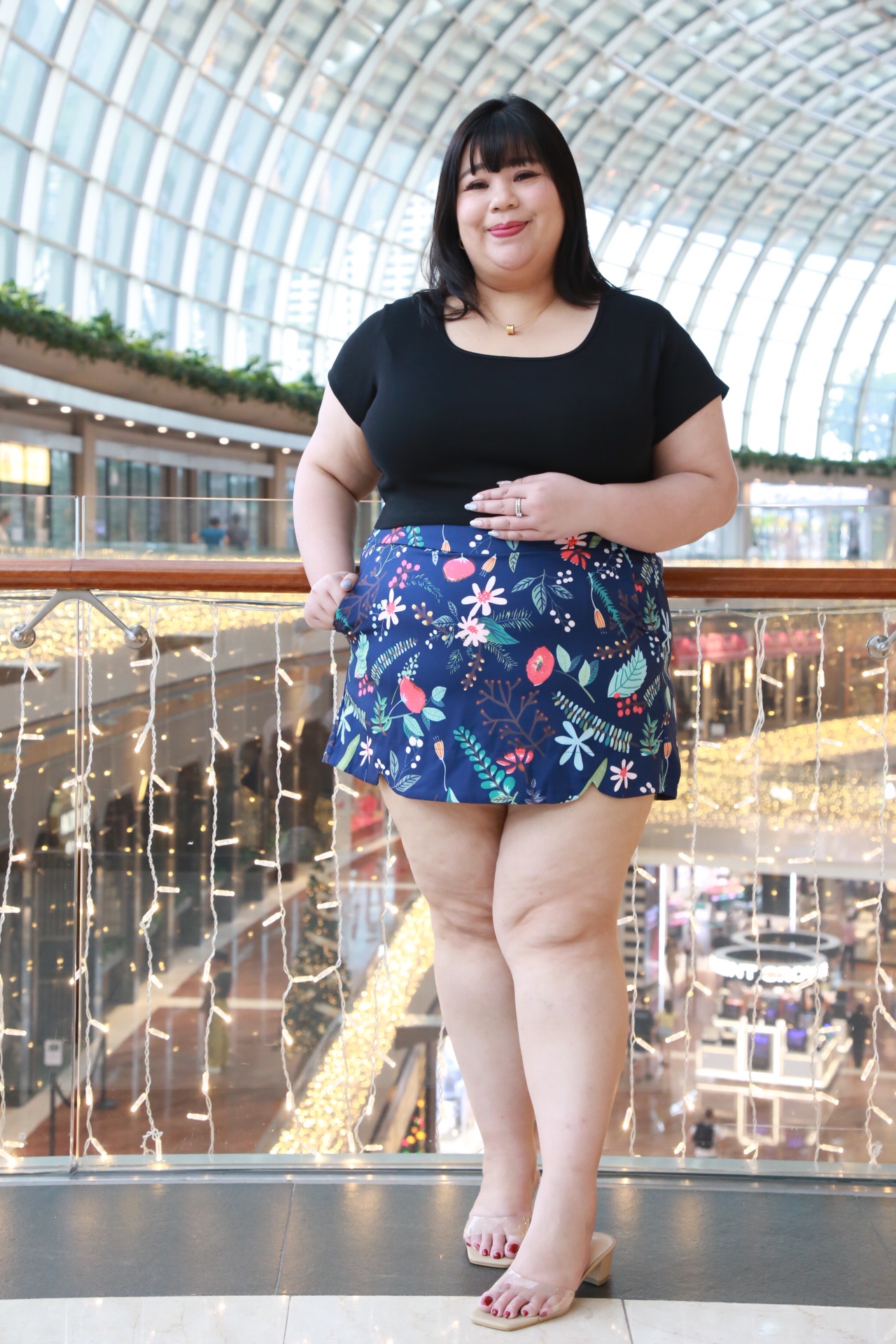 Love+ Gabby Floral Skorts | Plus Size Skorts