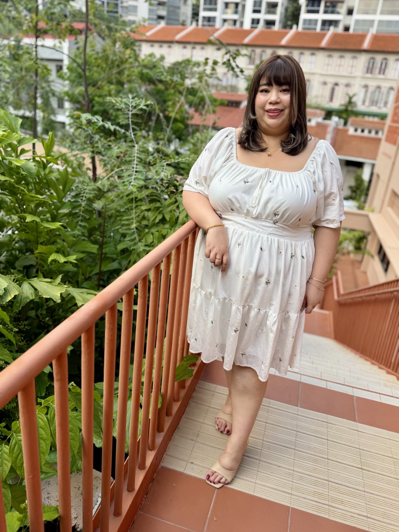 Love+ Evangeline 3D Floral Dress | Plus Size Dress