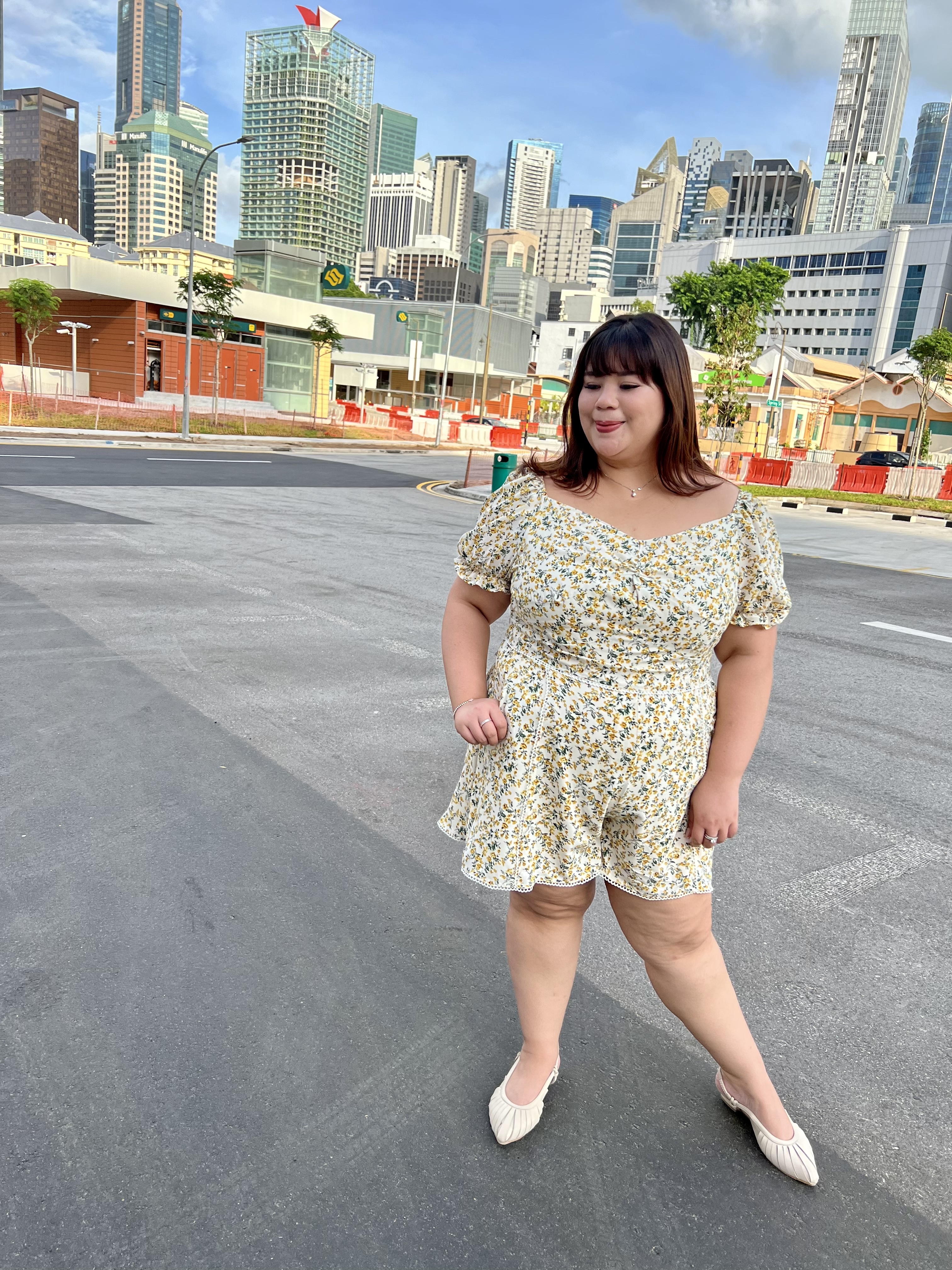 Love+Yellow Khloe Romper| Plus Size Romper Singapore