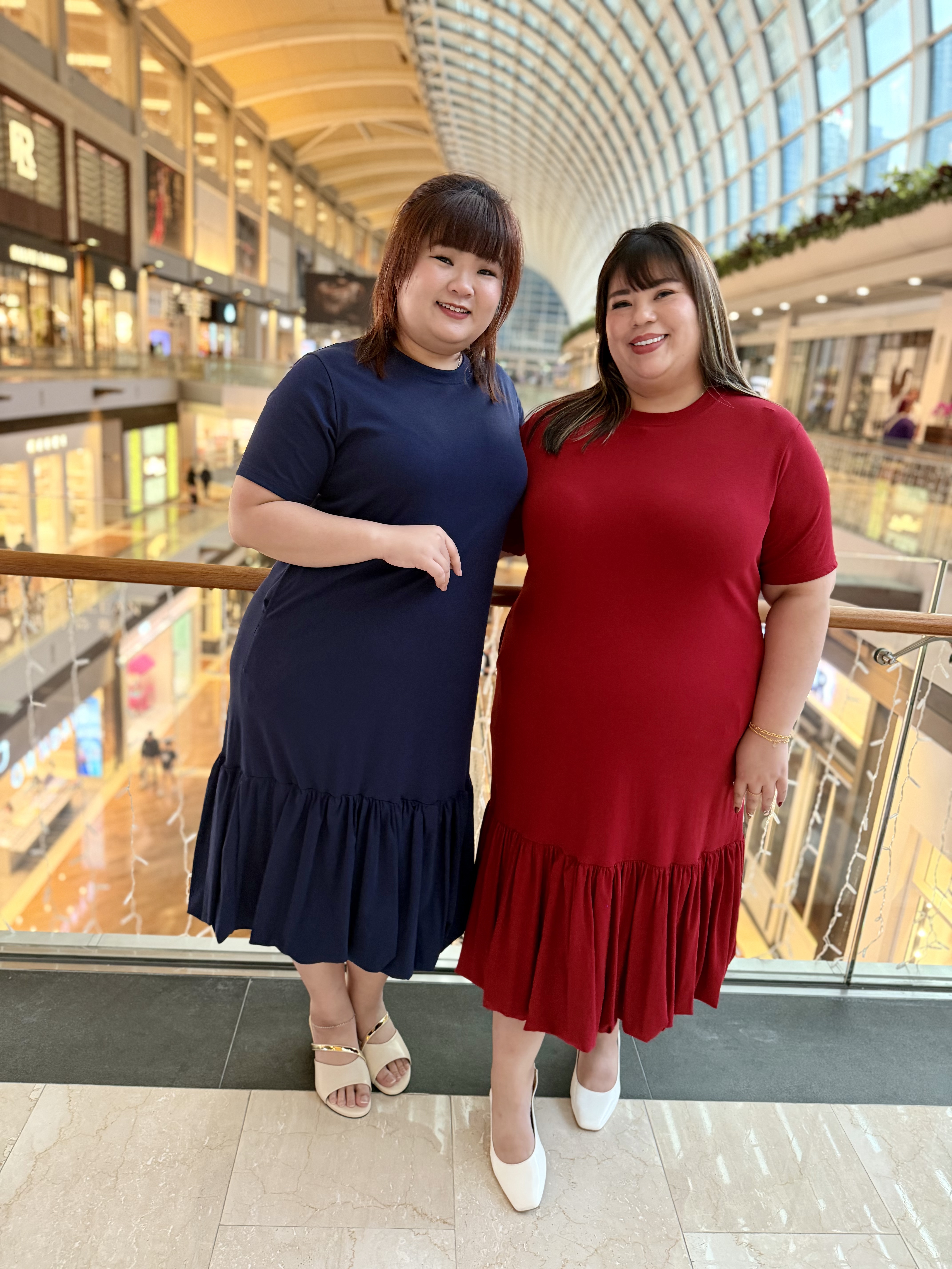 Love+ Naomi Solid Maxi Bubble Dress | Plus Size Dress
