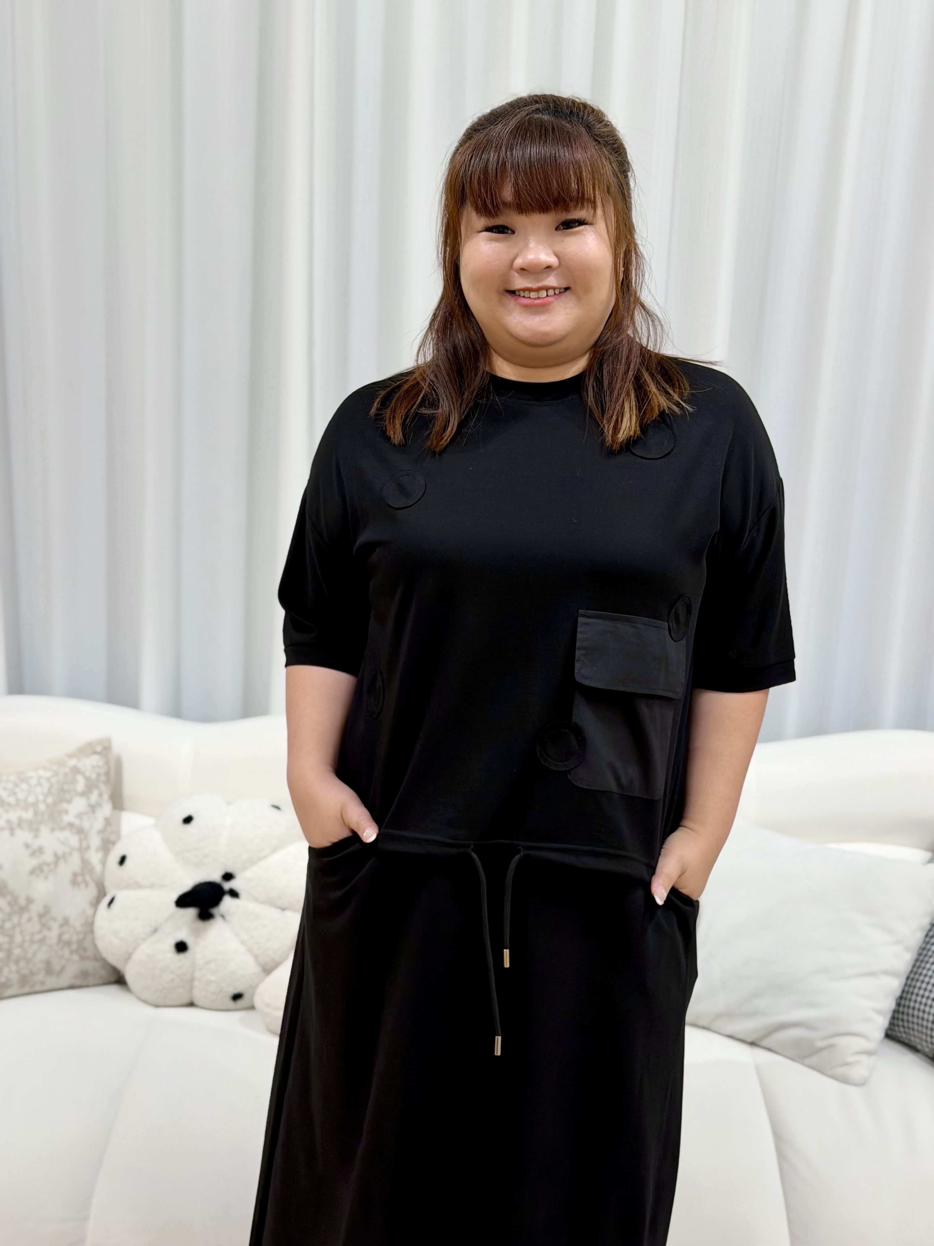 Premium HK Drawstring Top | Plus Size Top