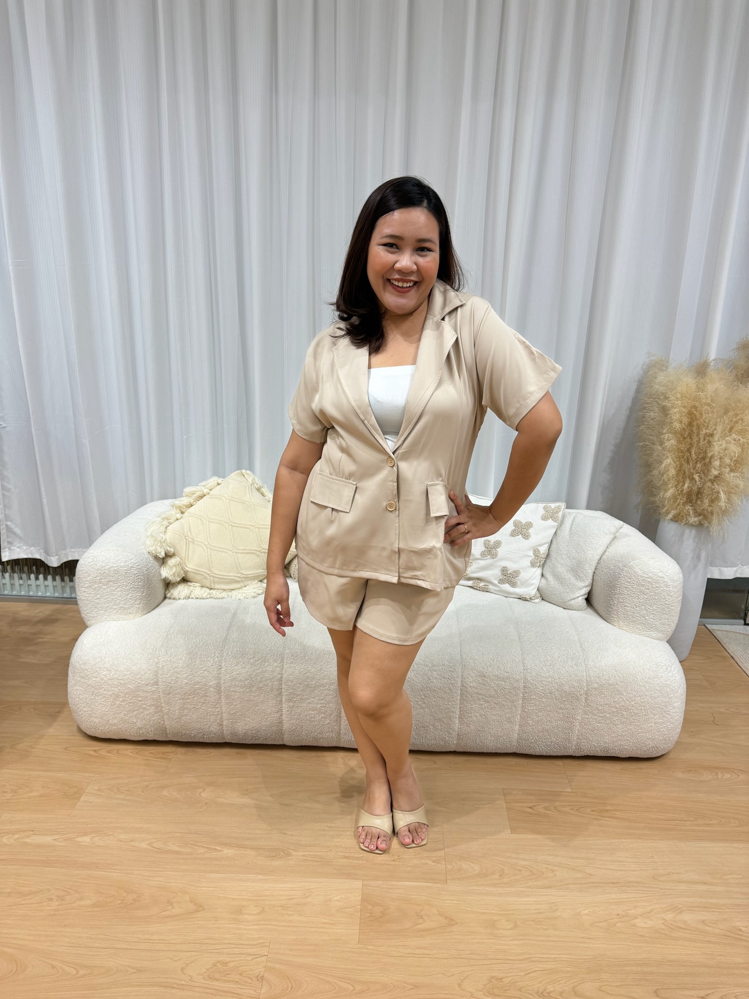 Zella Blazer Set | Plus Size Blazer Singapore