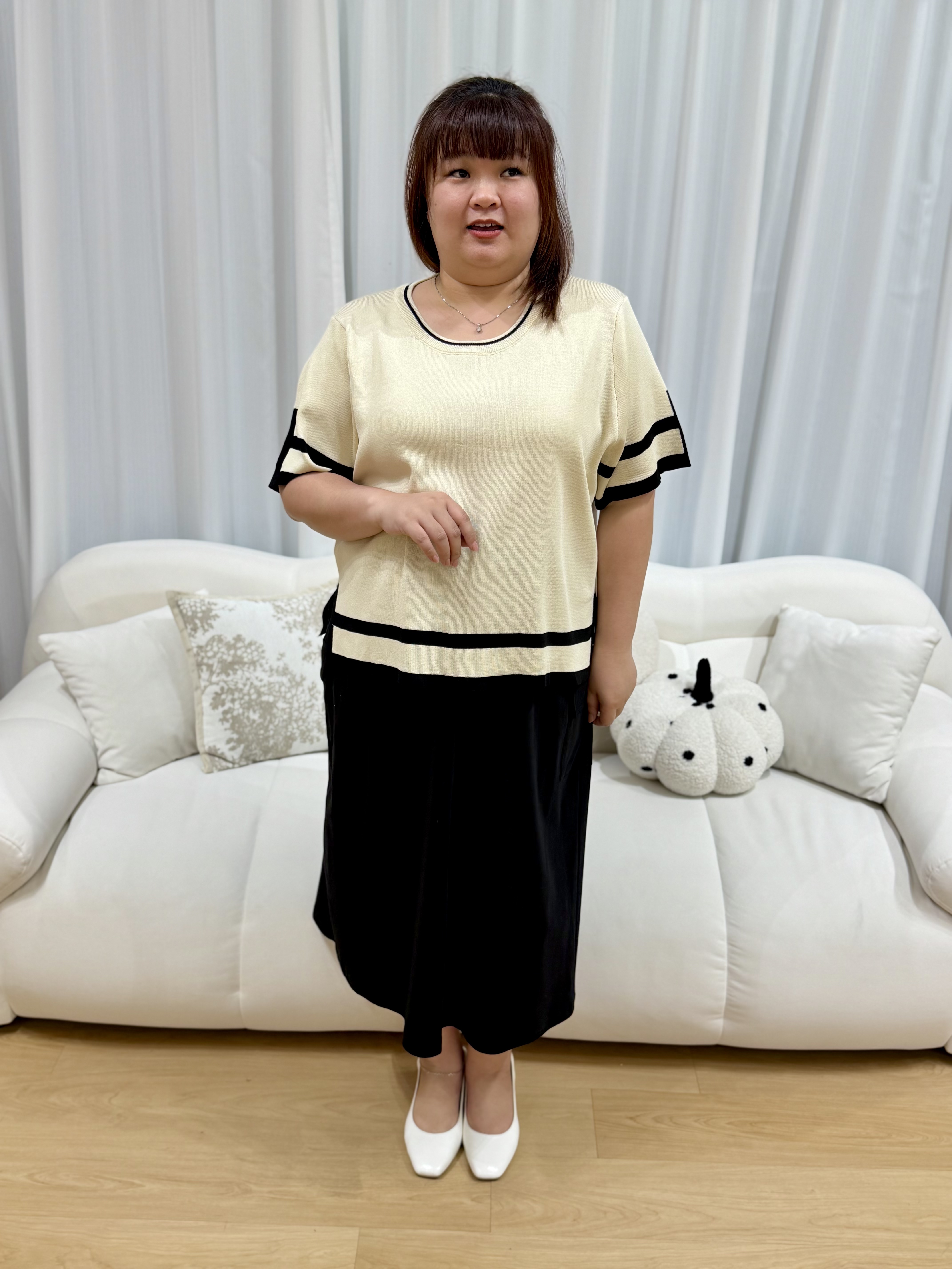 Scaffy Knitted Top | Plus Size Top