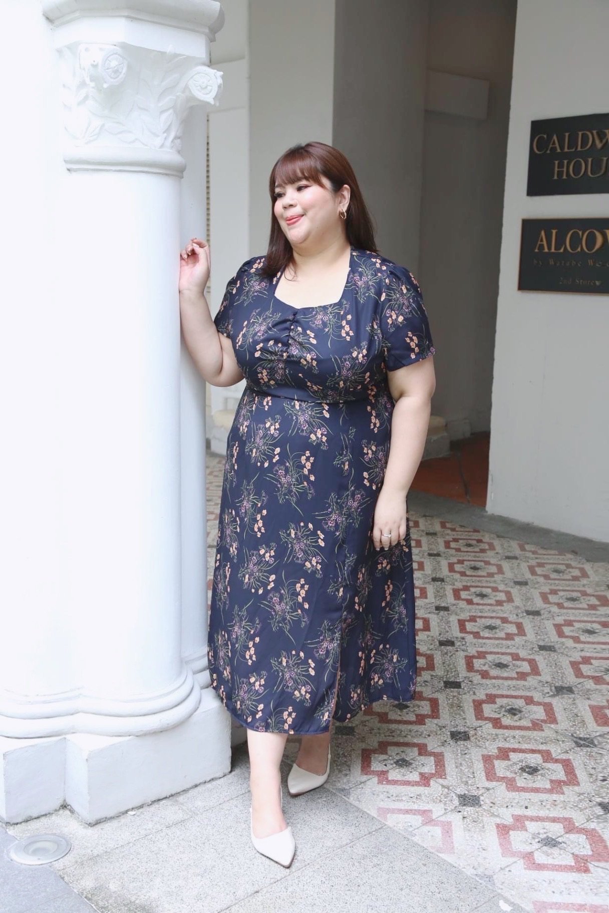 Love+ Voila Floral Maxi Dress|Plus Size Maxi Dress