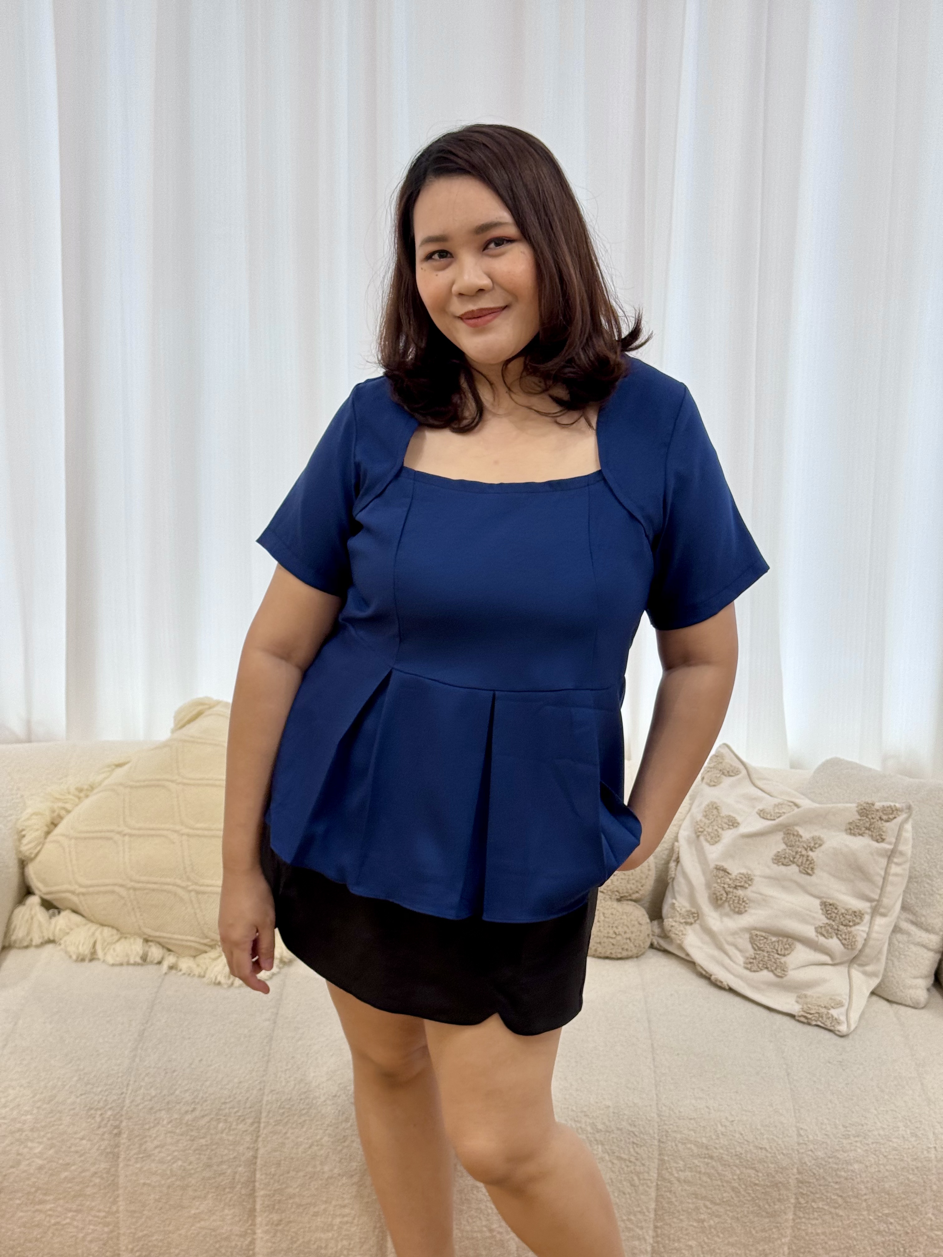 P.Pelplum Blouse #524