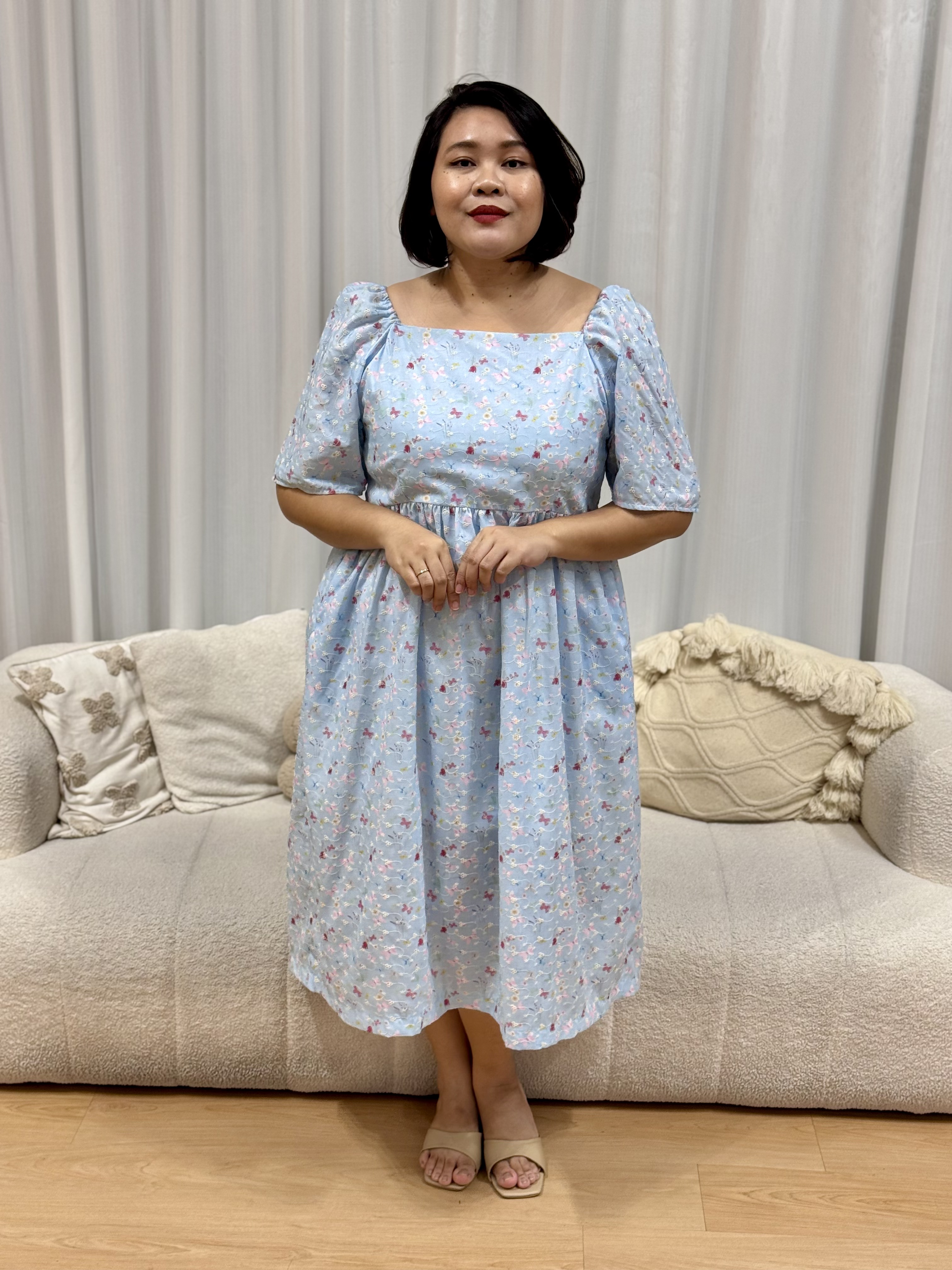 Love+ Tammy Embroidery Lace Dress | Plus Size Dress