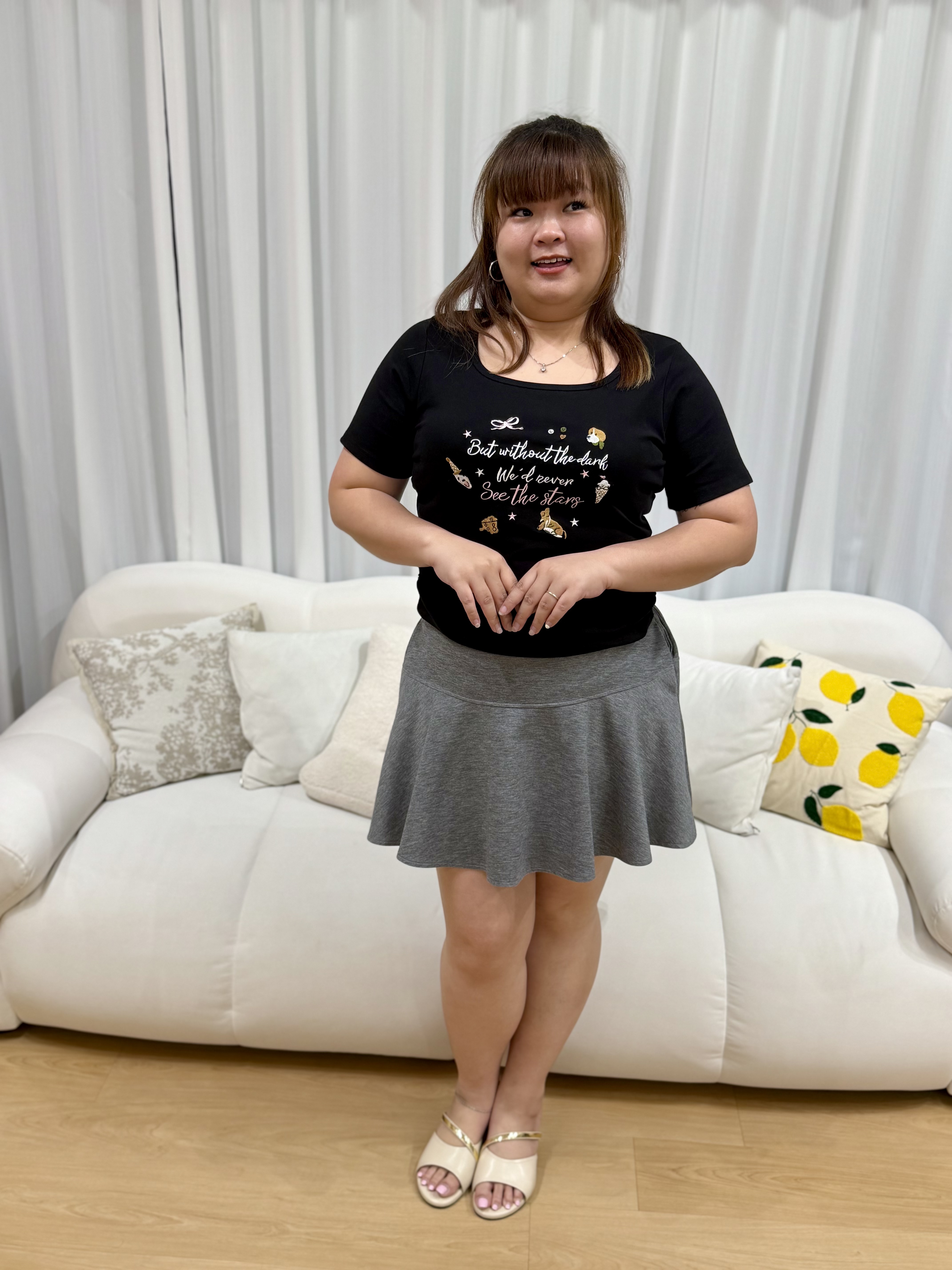 Love+ Chloe Story Embroidery Top | Plus Size Top