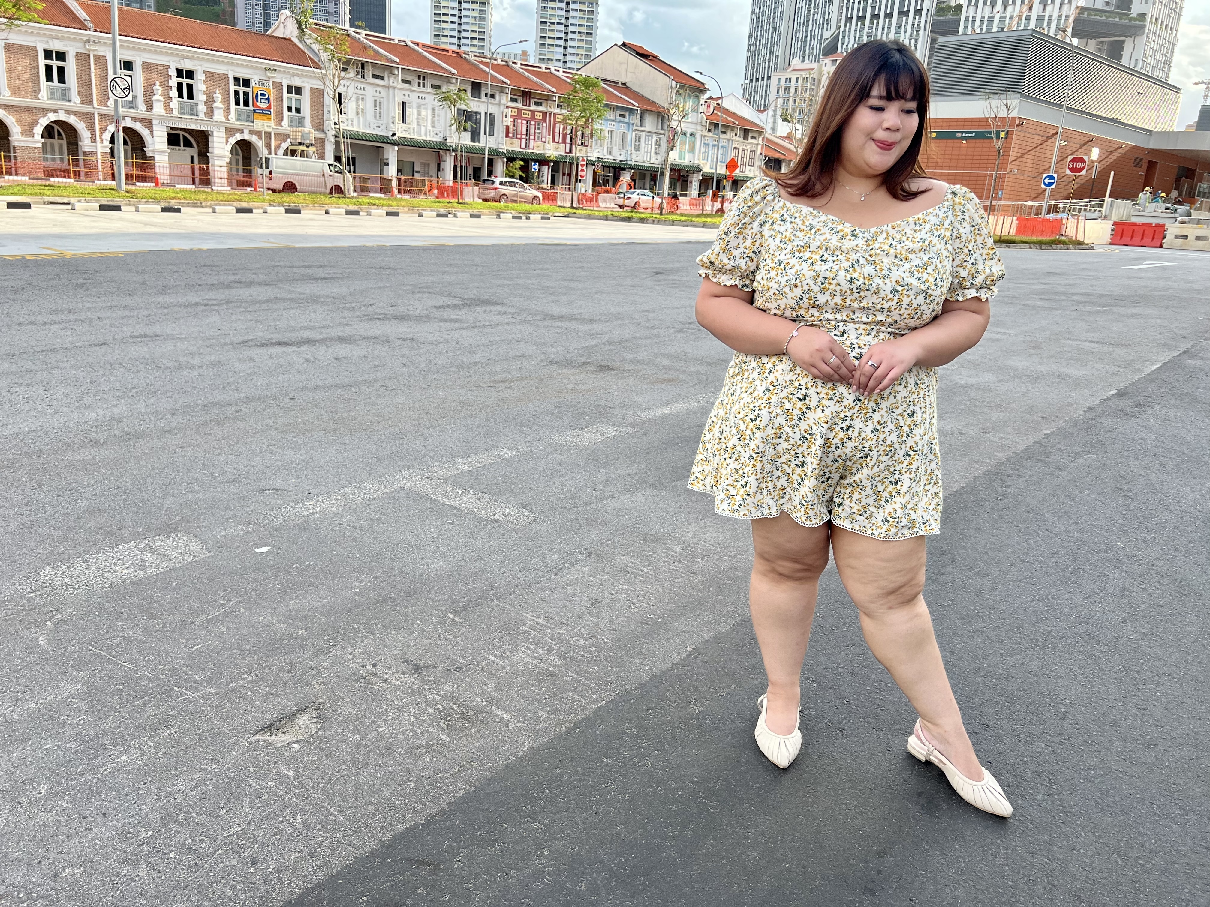 Love+Yellow Khloe Romper| Plus Size Romper Singapore