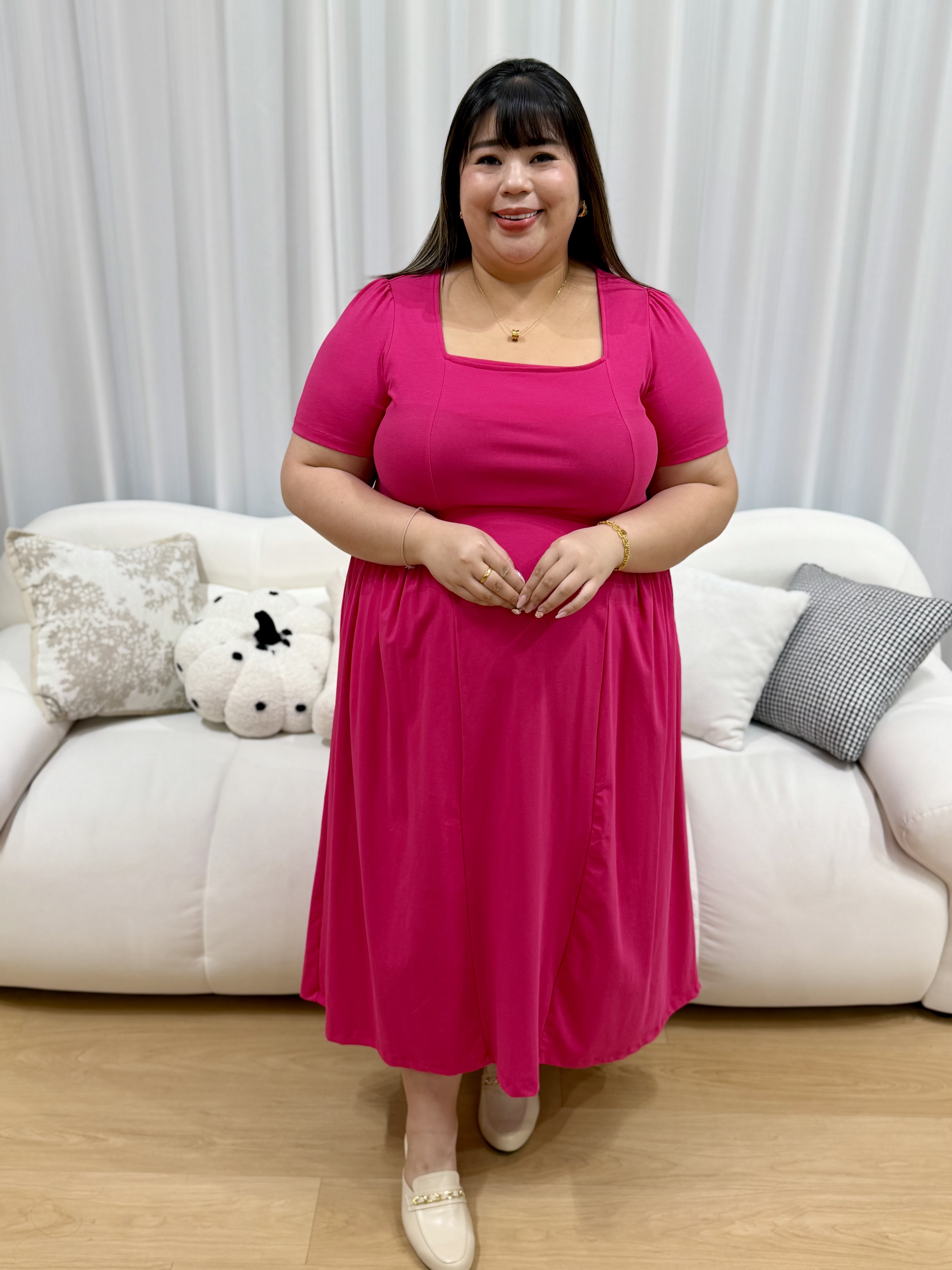Love+ Welcia MAXI Flutter Premium Cotton Dress | Plus Size Dress