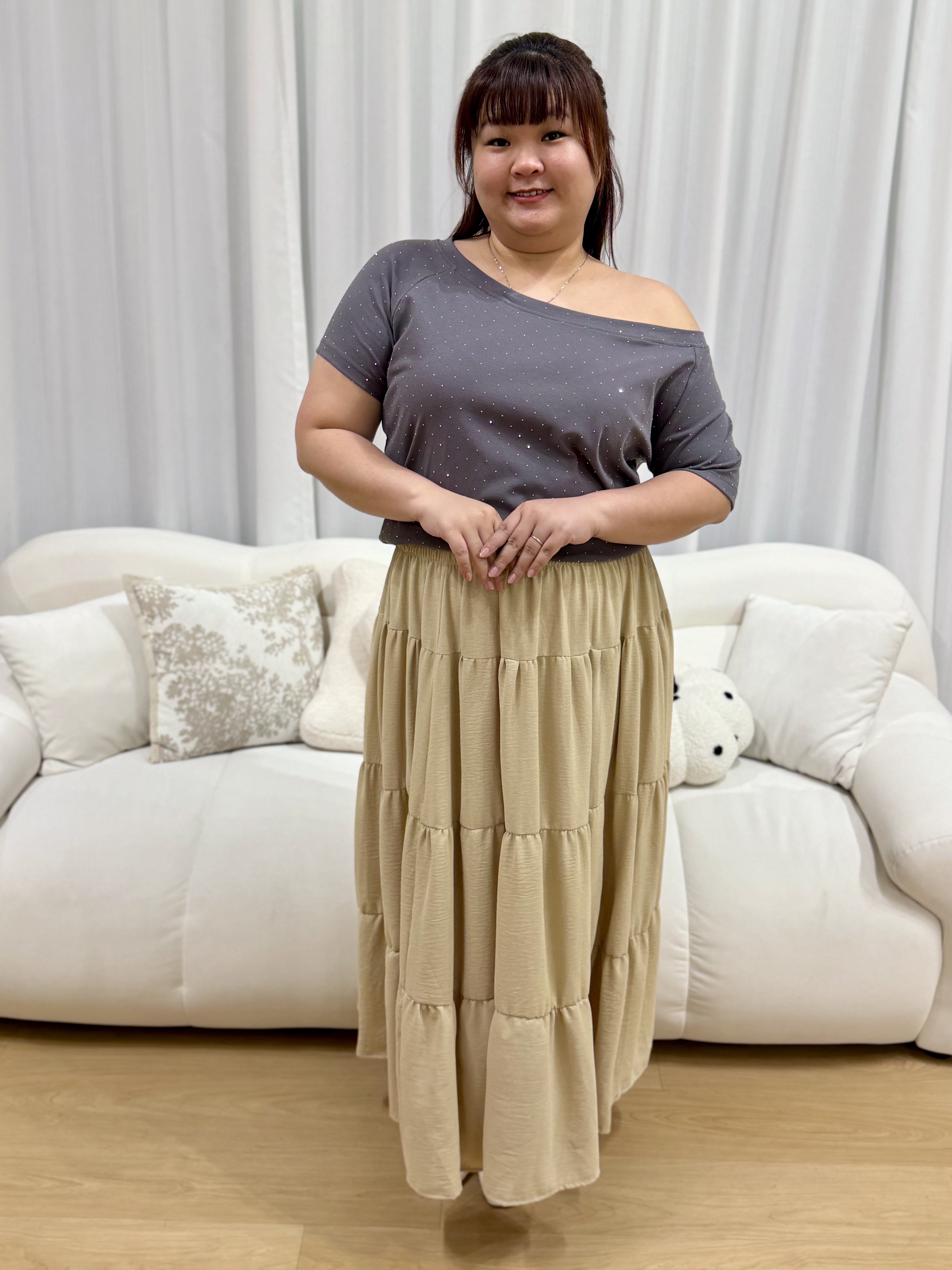 Giltter Everyday Toga Top | Plus Size Top