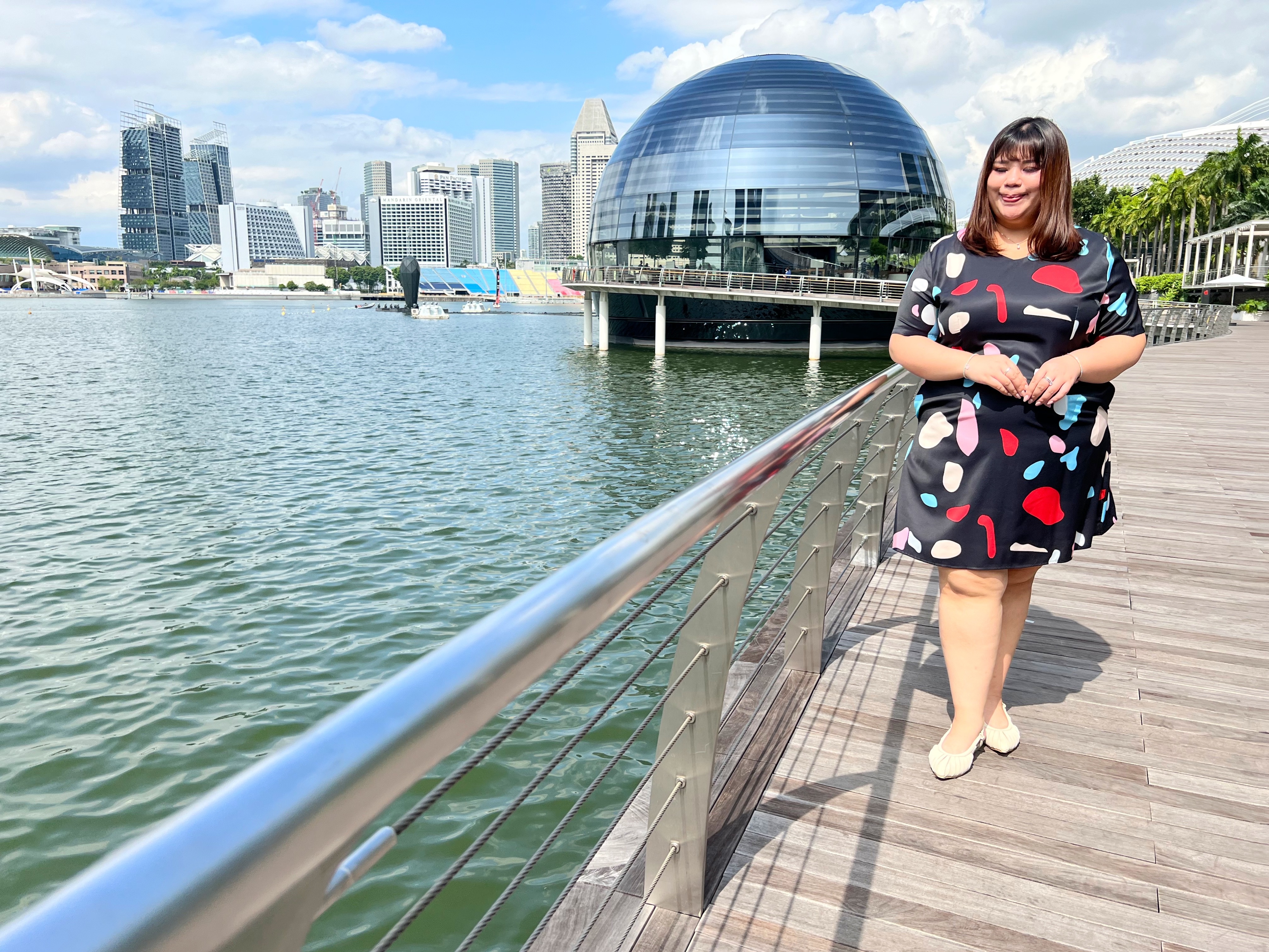 Love+ Black Pebble Dress | Plus Size Dress Singapore