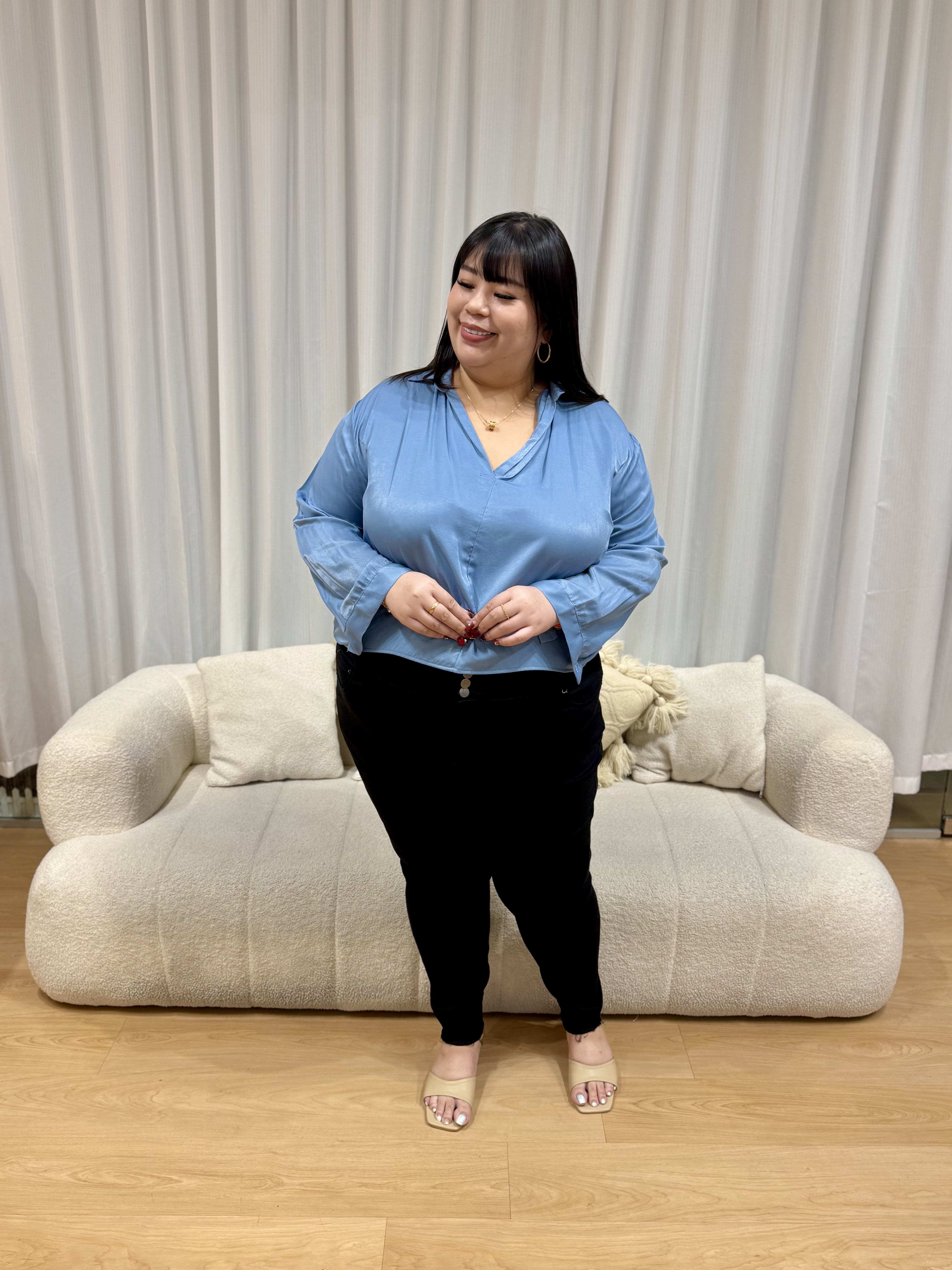 Boyfriend V Neck Shirt