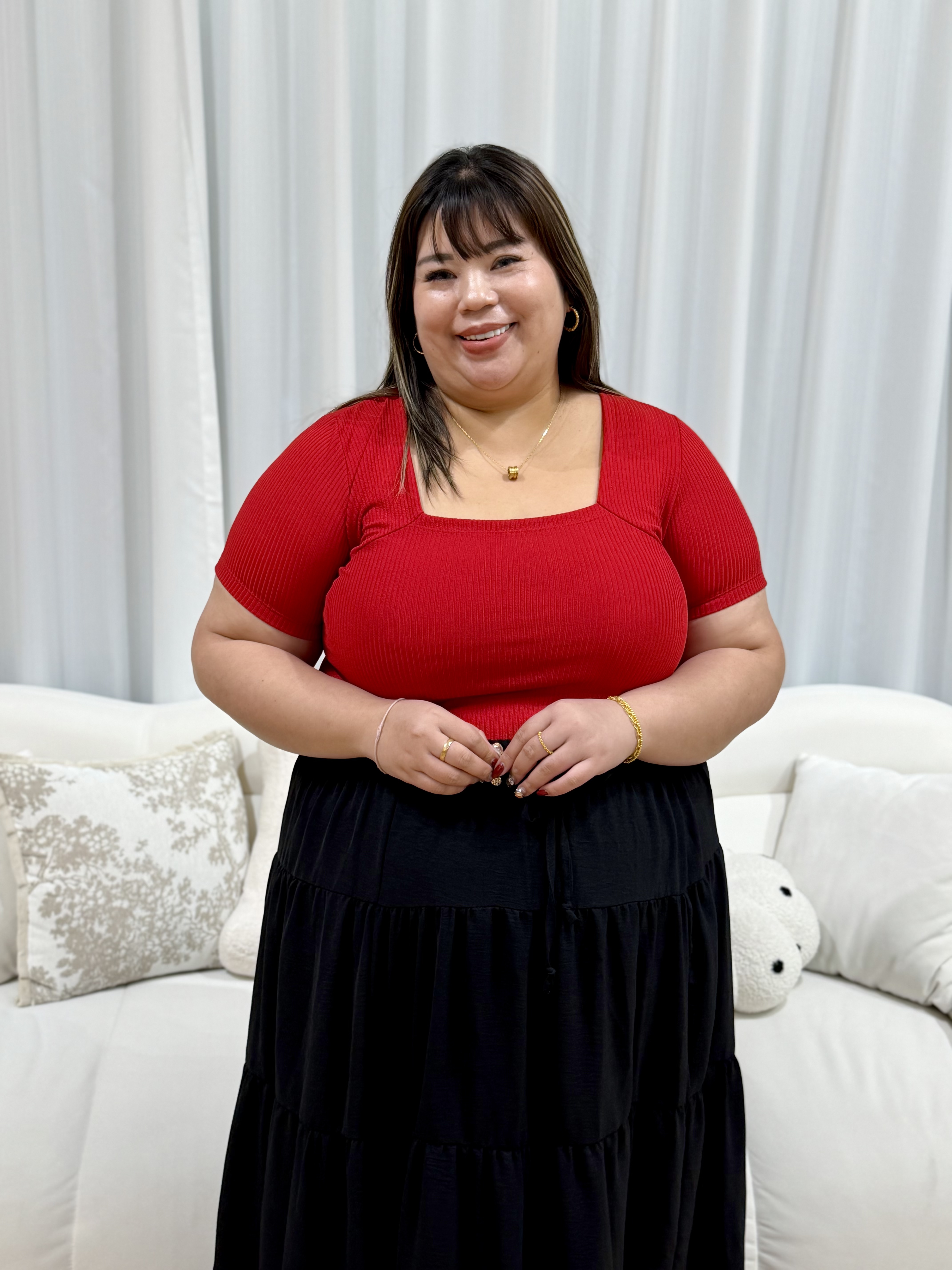 Lizzy Basic Box Top | Plus Size Top