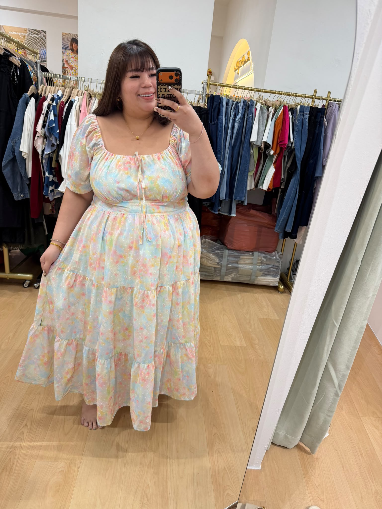 Love+ Ellise Pastel Evangeline Maxi Dress | Plus Size Dress