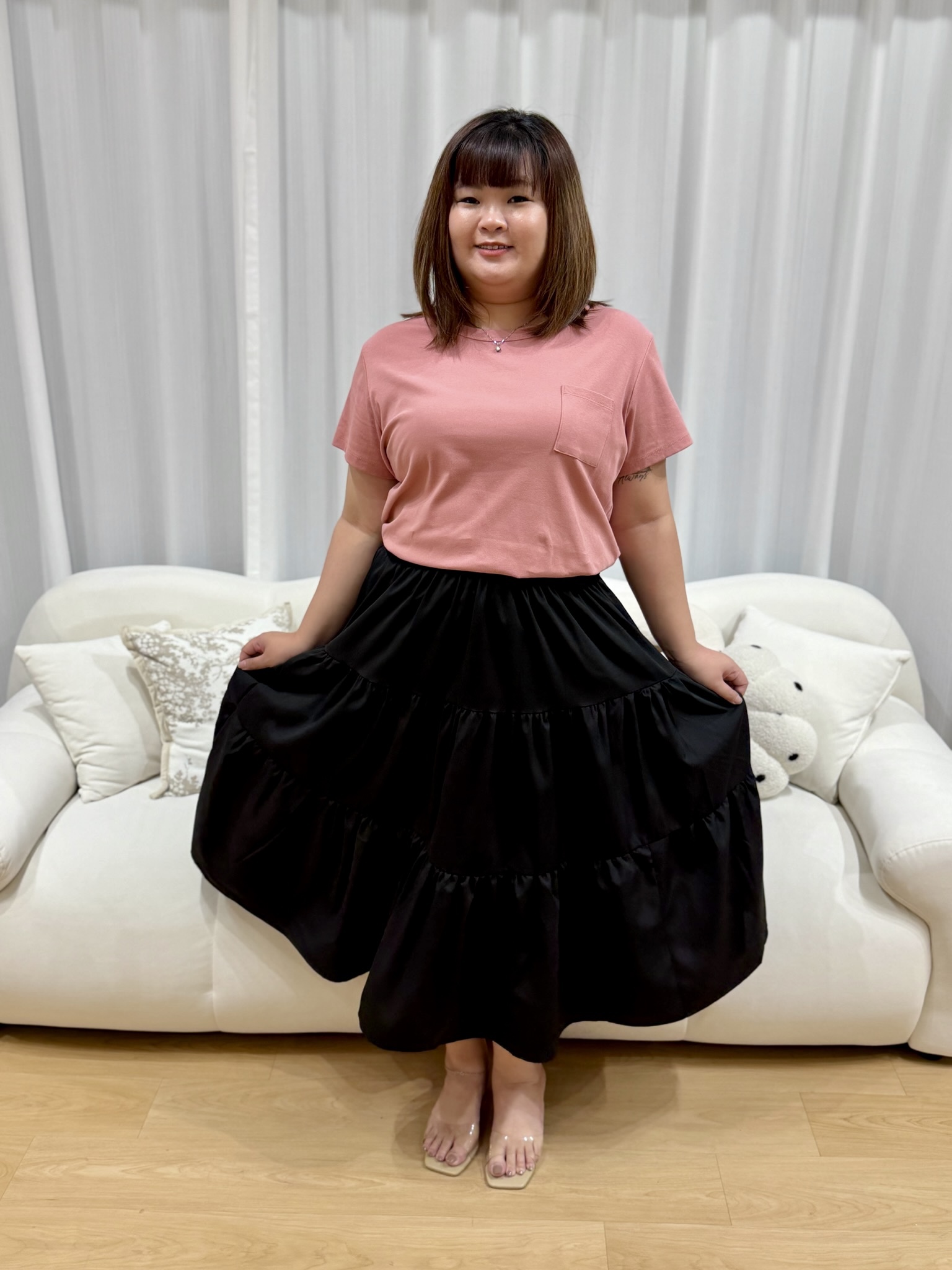 Trinity Tier Skirt | Plus Size Skirt