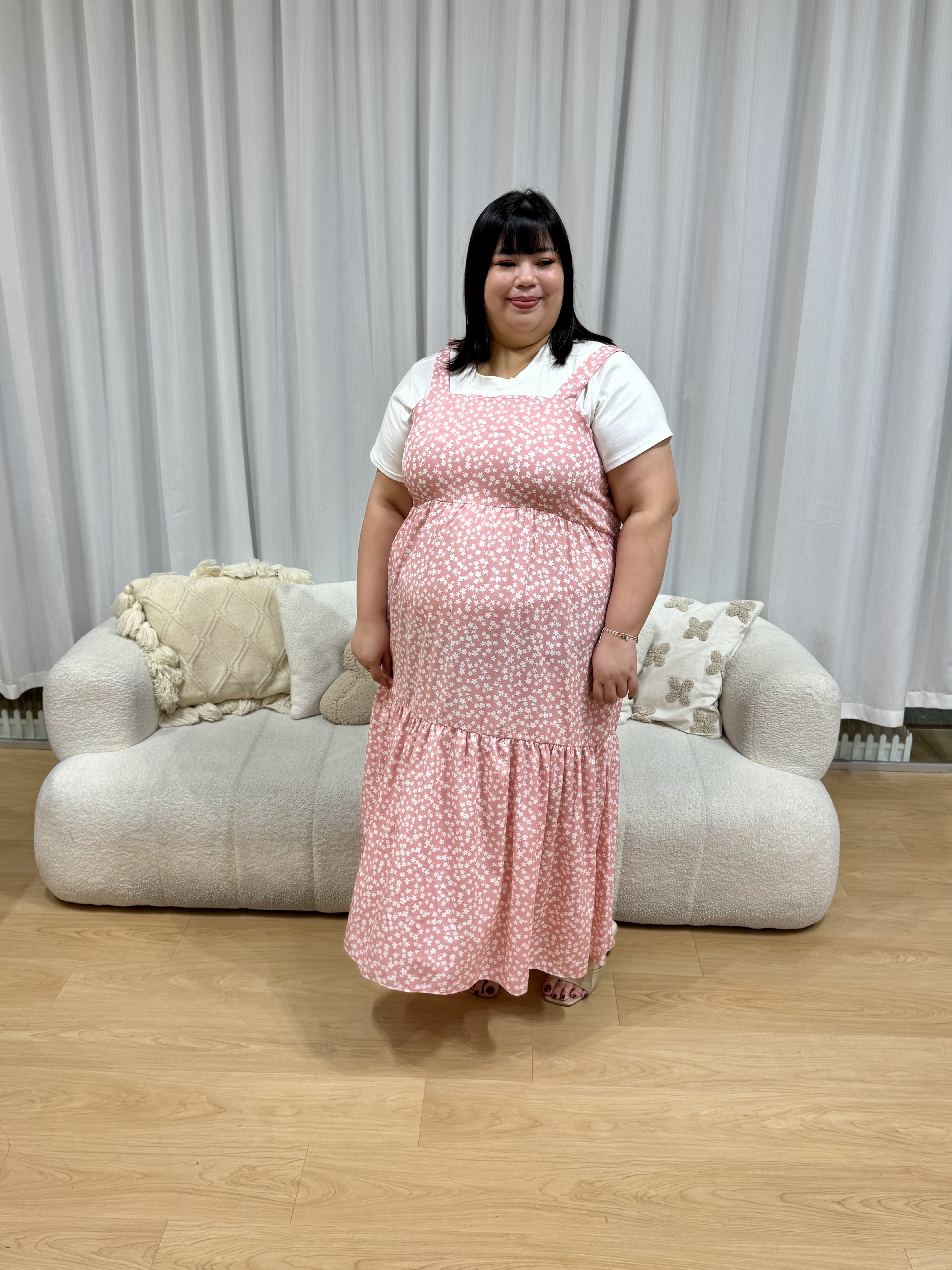 Jetaime Daisy Floral Dress | Plus Size Dress