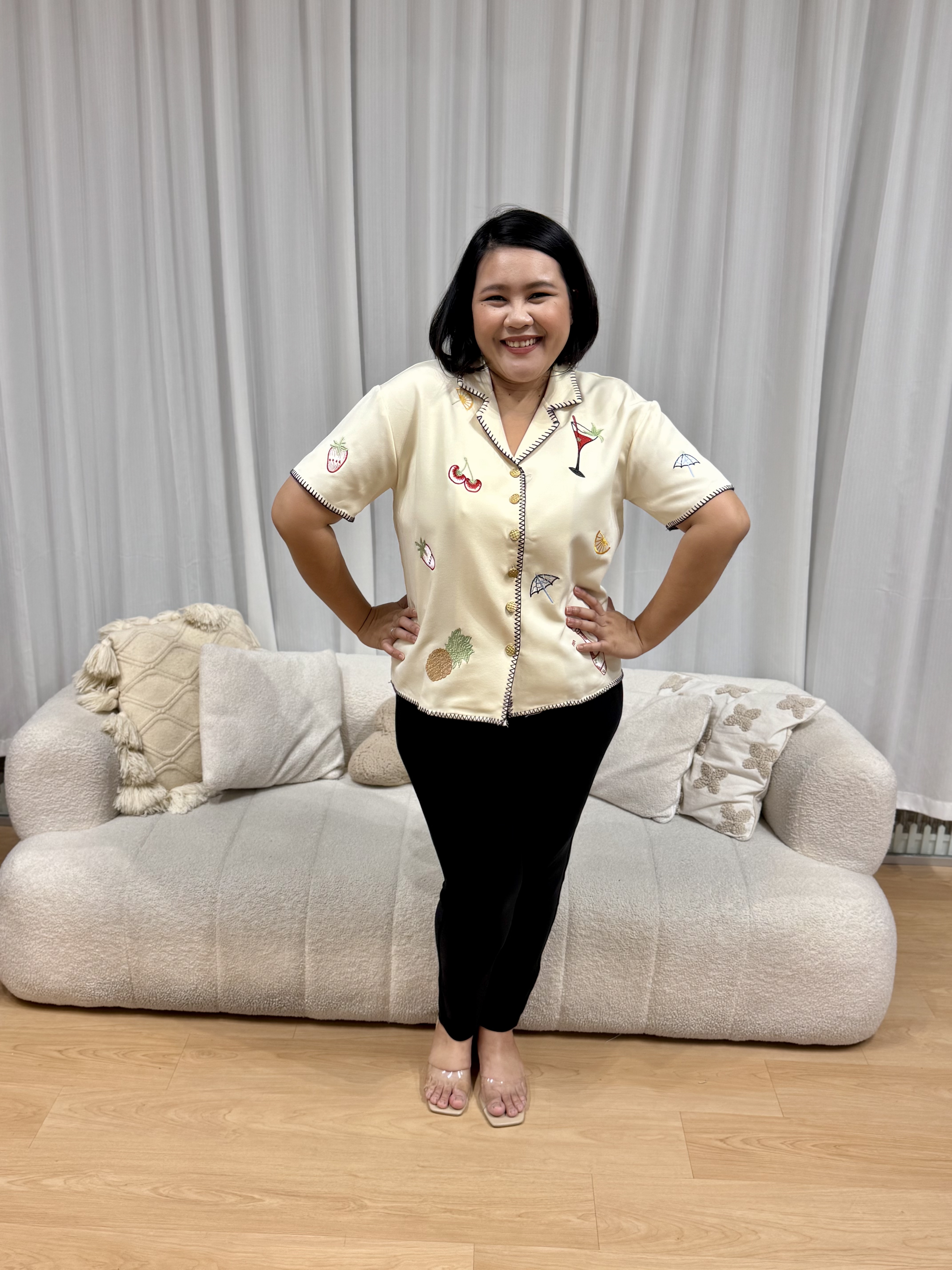 Yoana Mojito Cocktail  Blouse | Plus Size Blouse