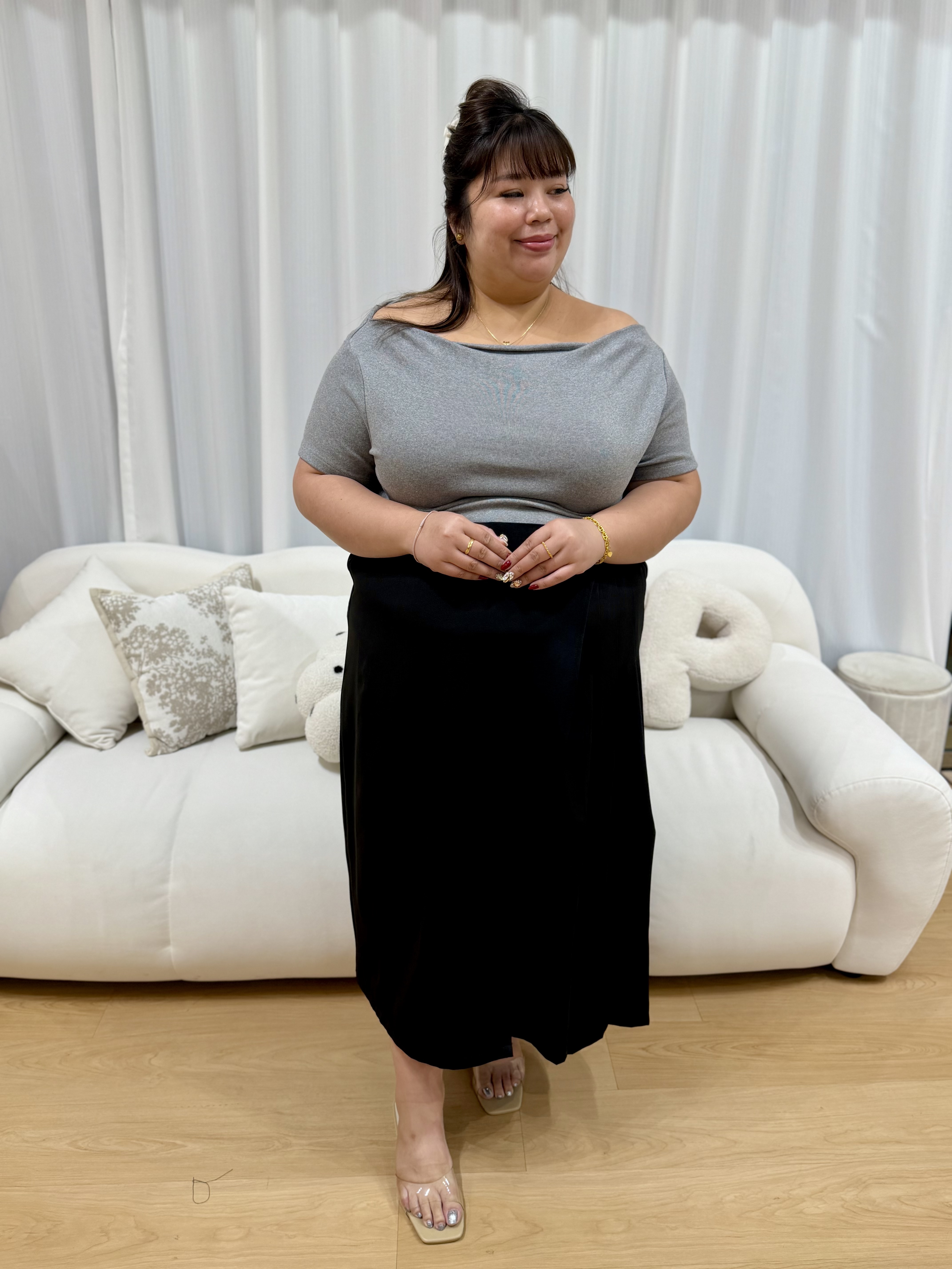 Love+ Jordyn Lil Shoulder Top II | Plus Size Top