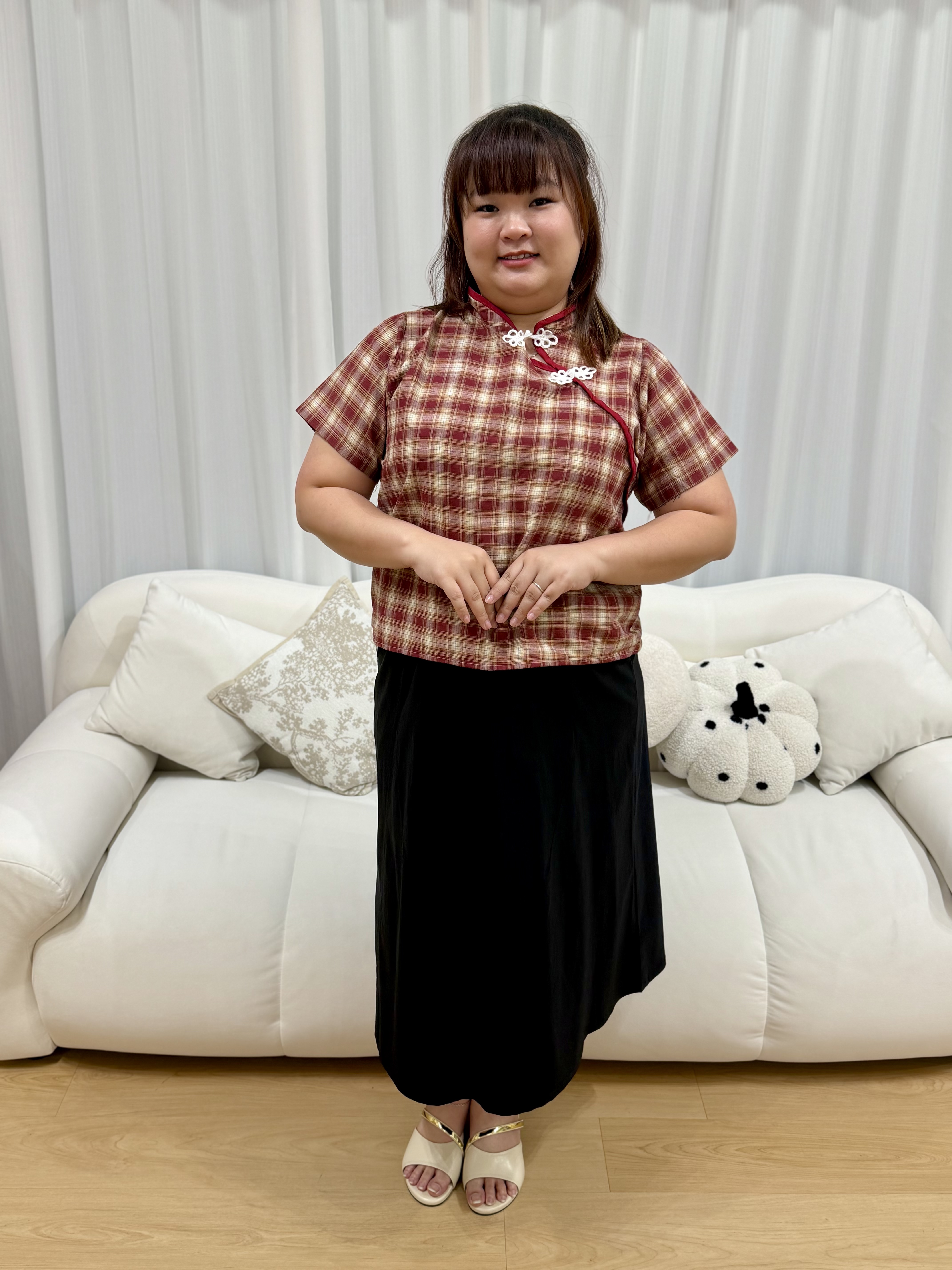 Huston Slim Cut Midi Skirt | Plus Size Midi Skirt