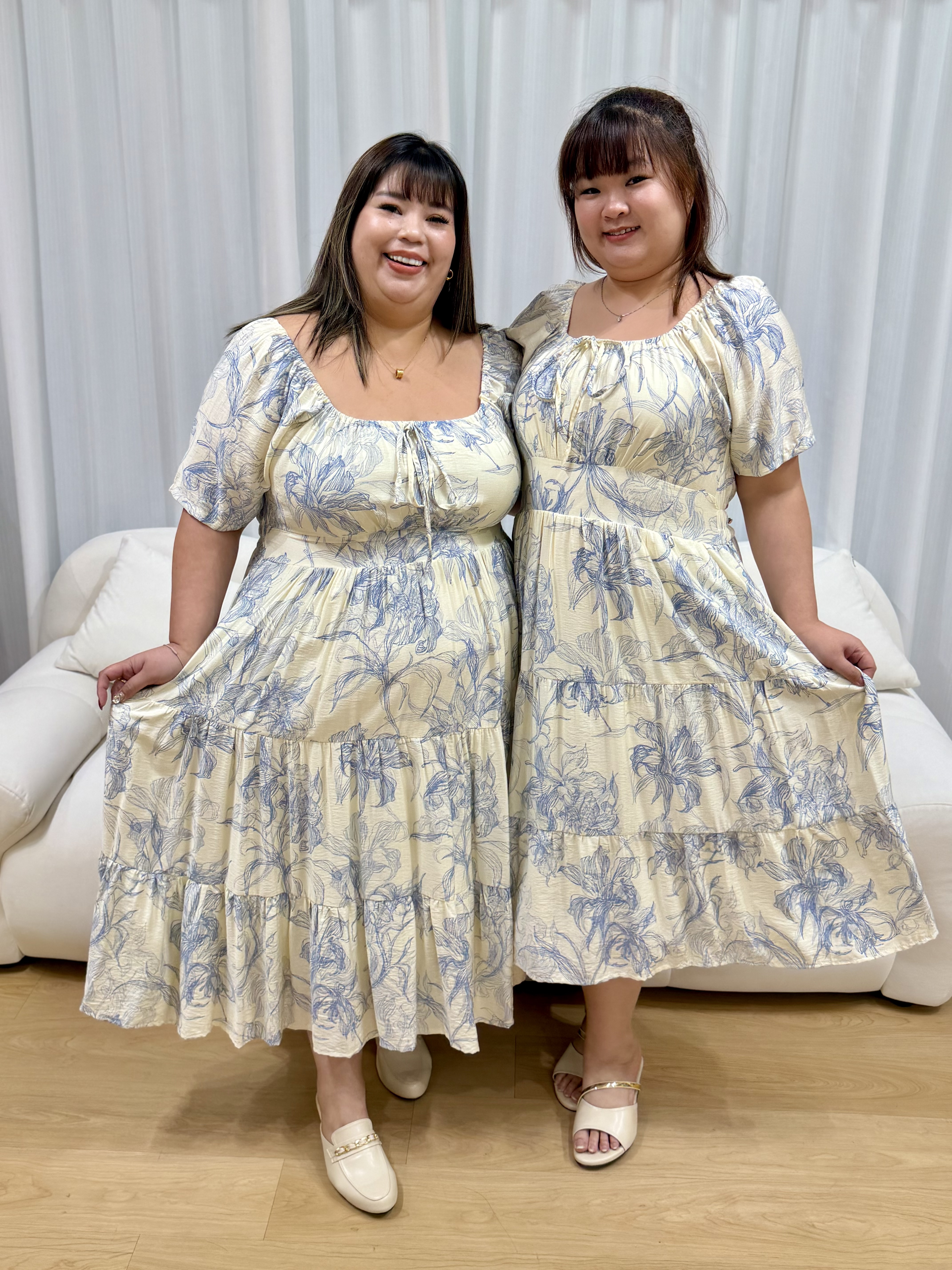 Love+ Blanc Bleu Evangaline Maxi Dress | Plus Size Maxi Dress