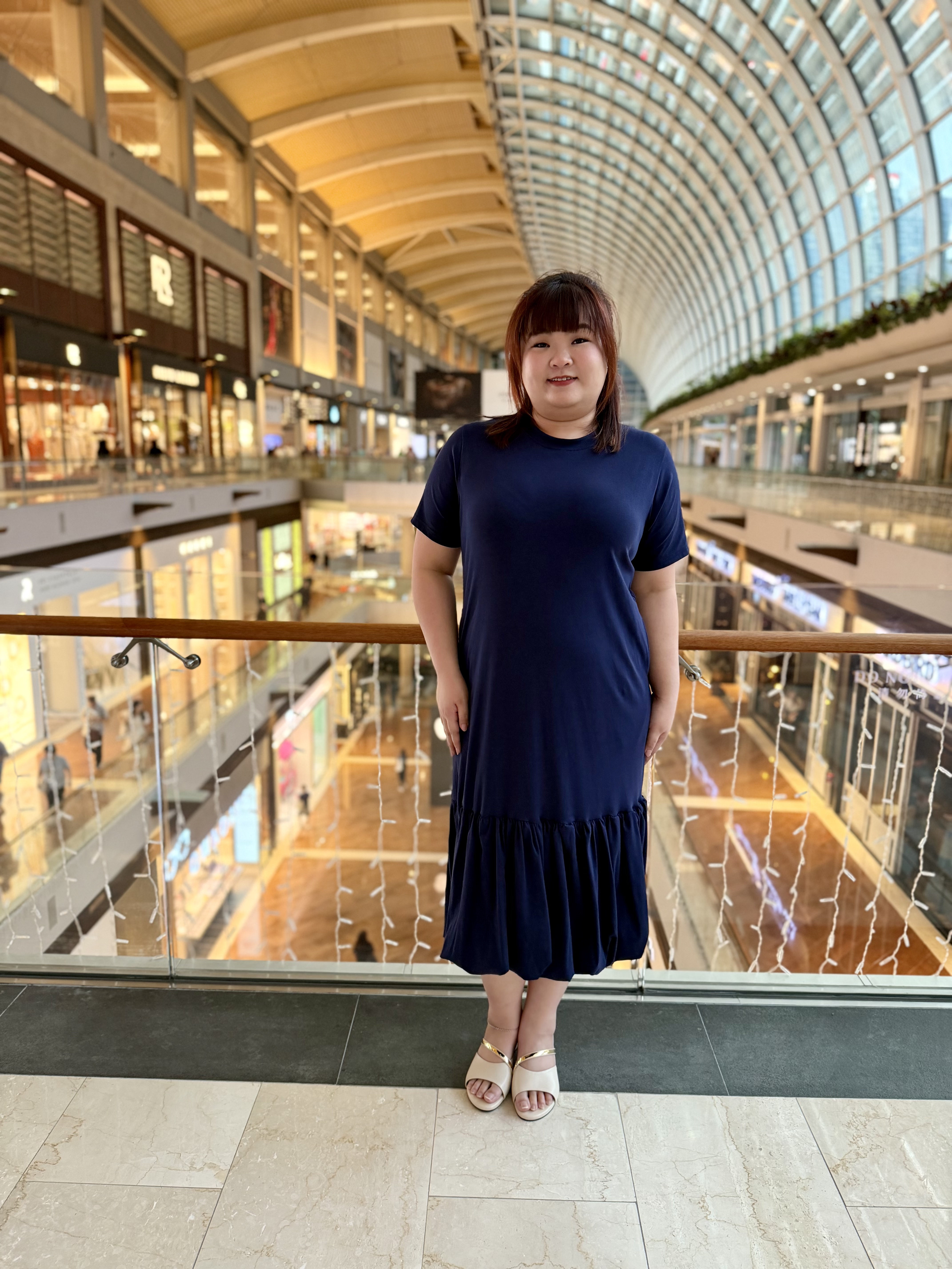 Love+ Naomi Solid Maxi Bubble Dress | Plus Size Dress